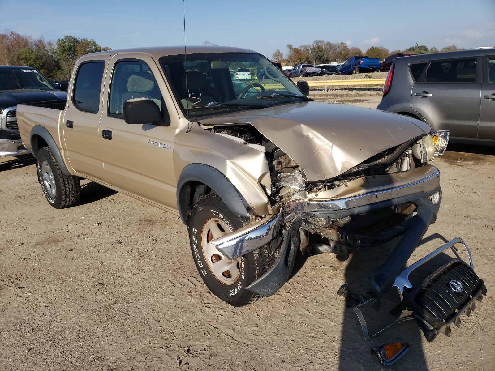 TOYOTA TACOMA DOU 2004 5tegn92nx4z347600