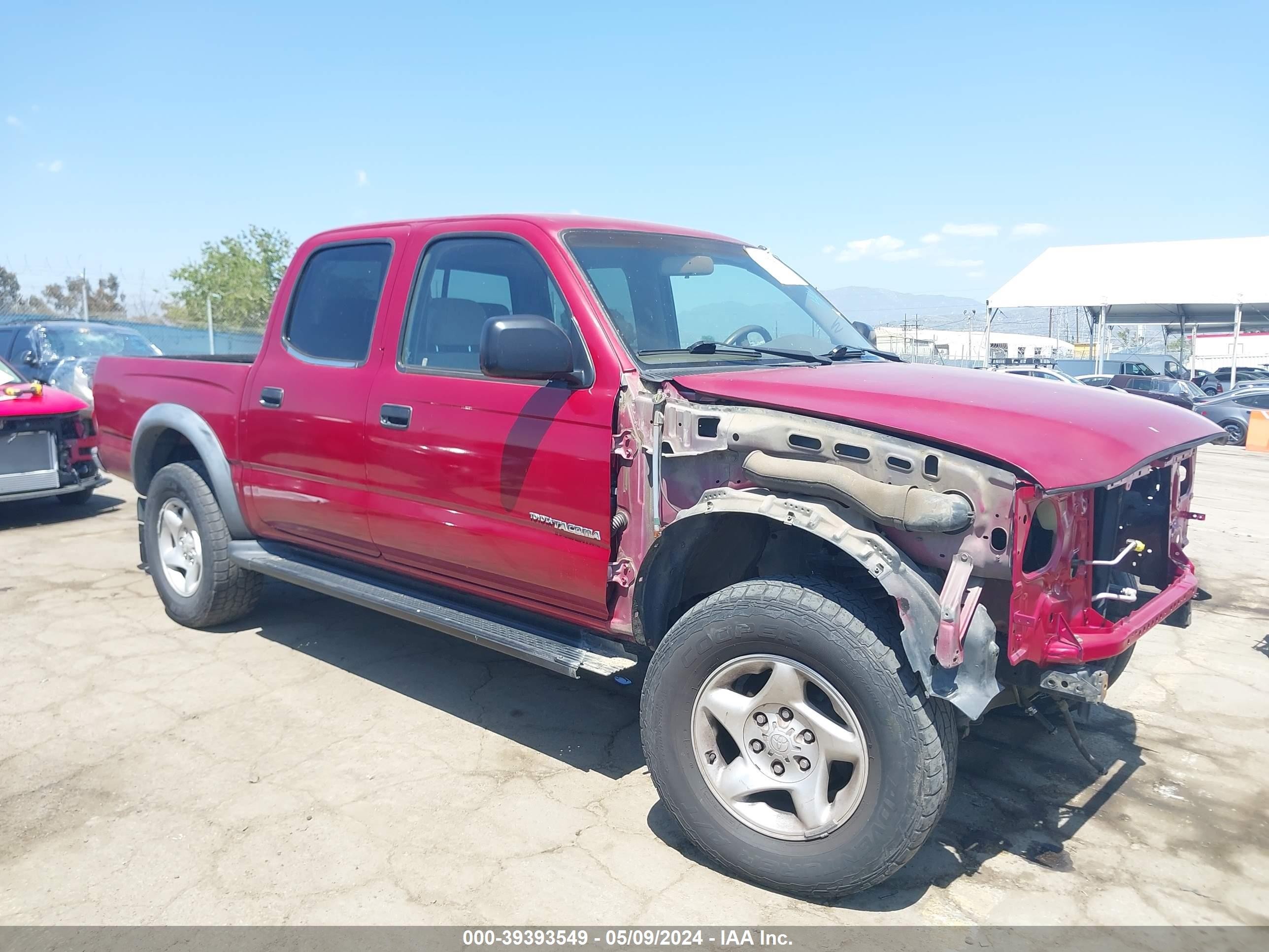 TOYOTA TACOMA 2001 5tehn72n11z835547