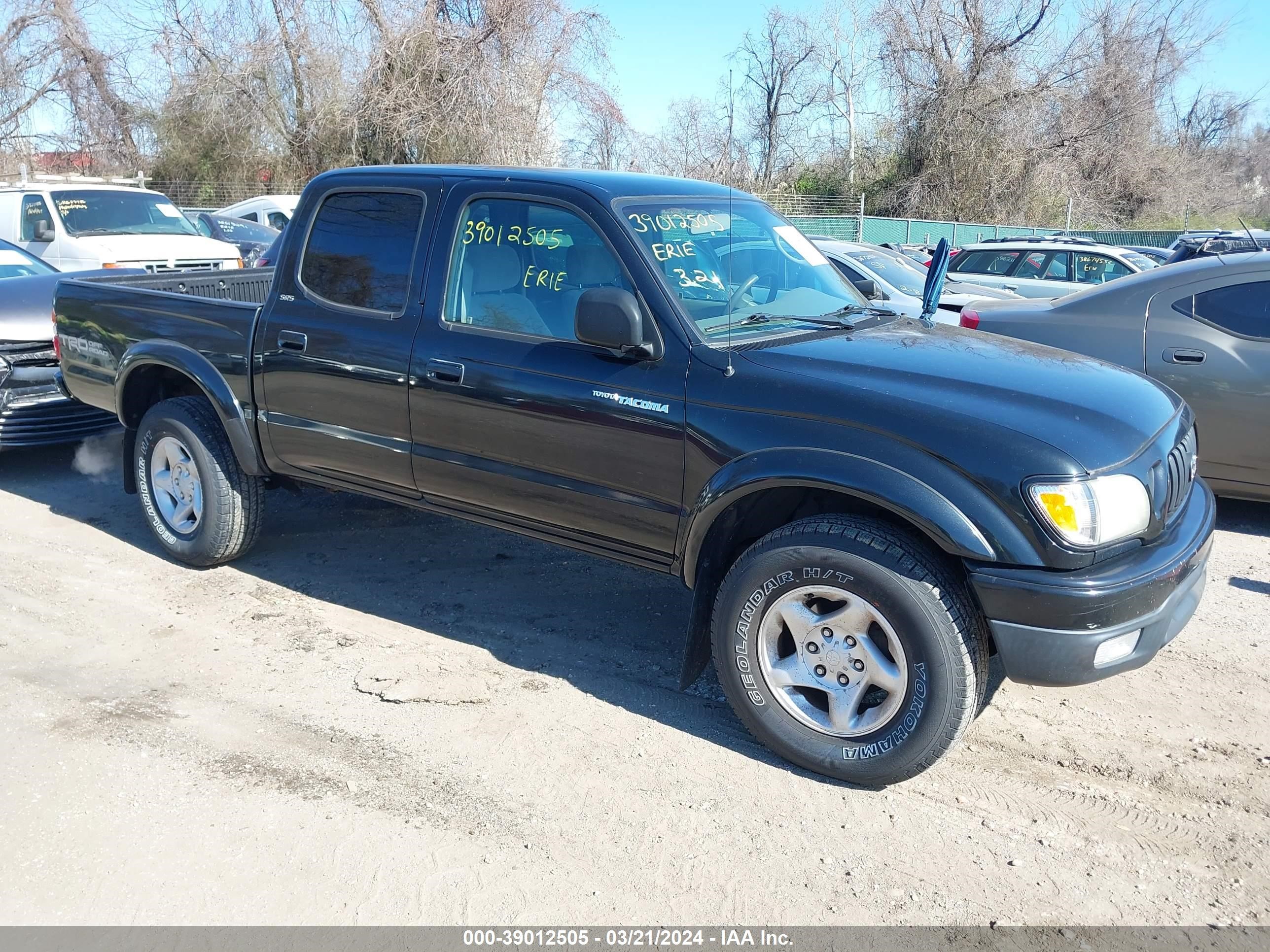 TOYOTA TACOMA 2004 5tehn72n14z392272