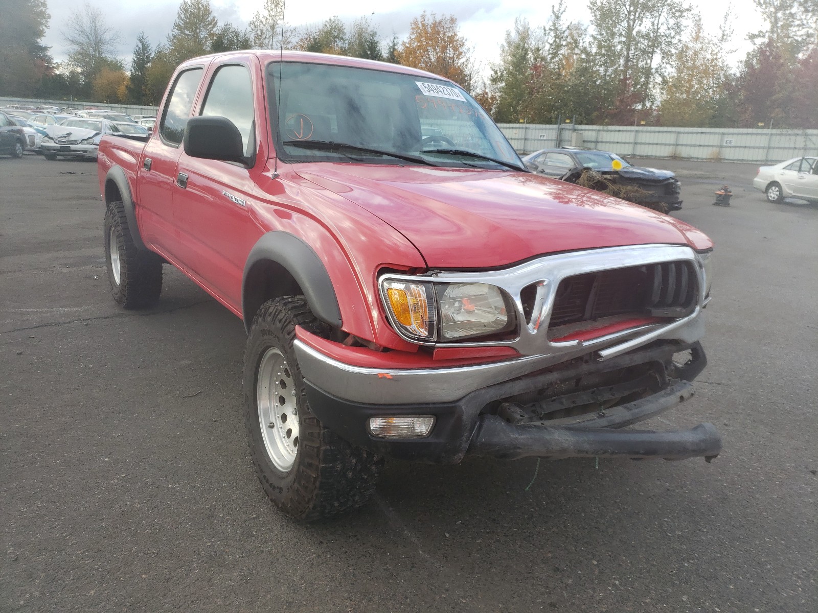 TOYOTA TACOMA DOU 2001 5tehn72n41z852388