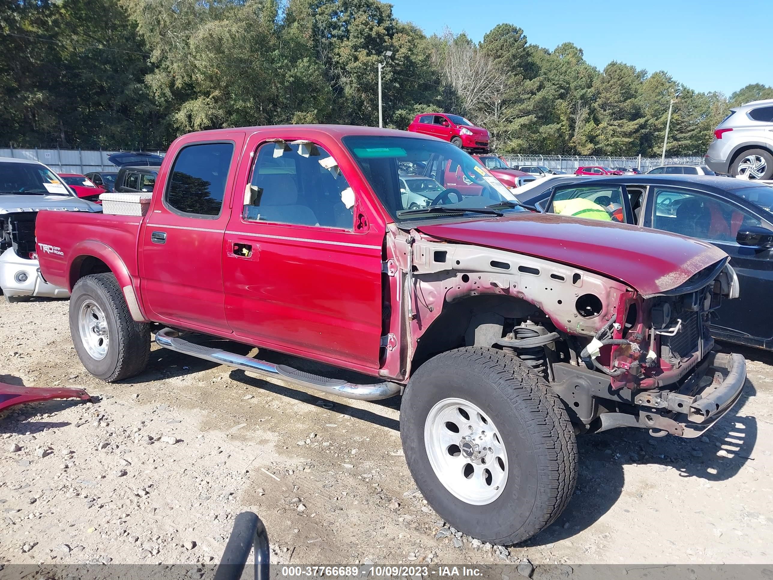 TOYOTA TACOMA 2002 5tehn72n82z078275