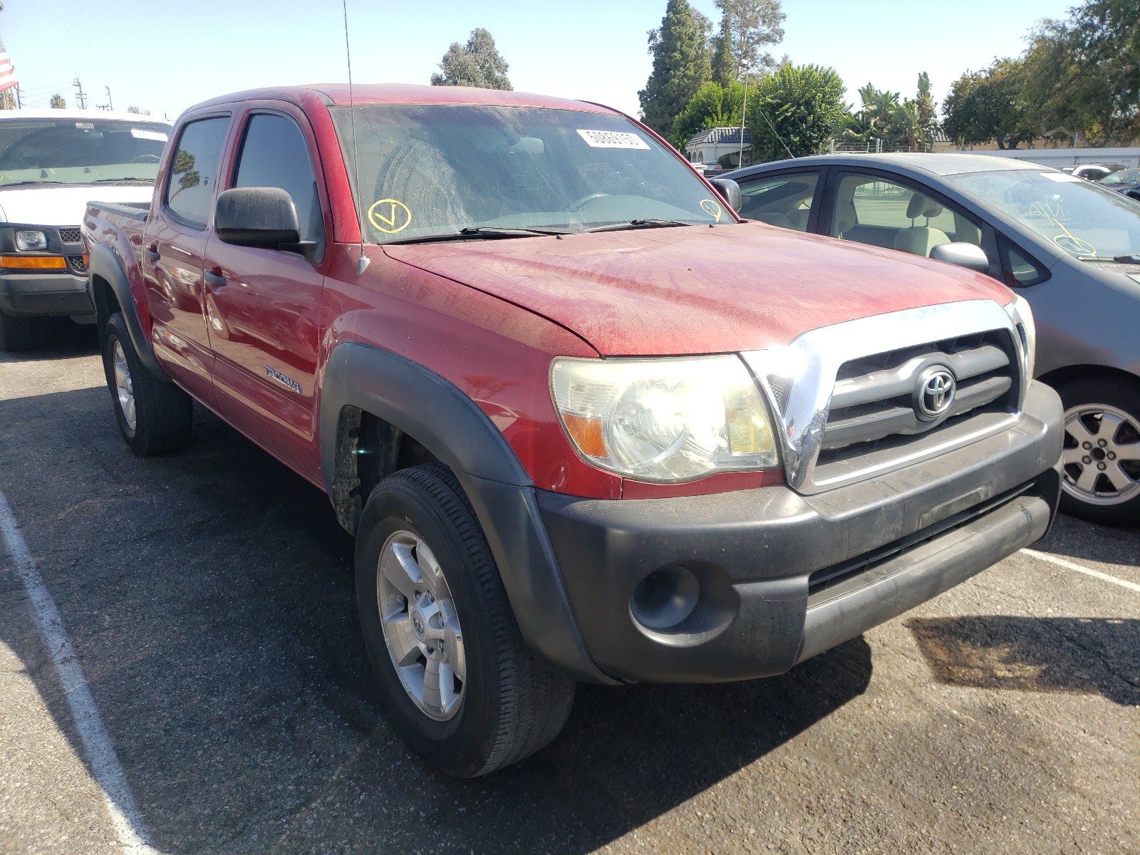 TOYOTA TACOMA DOU 2008 5teju62n28z569836