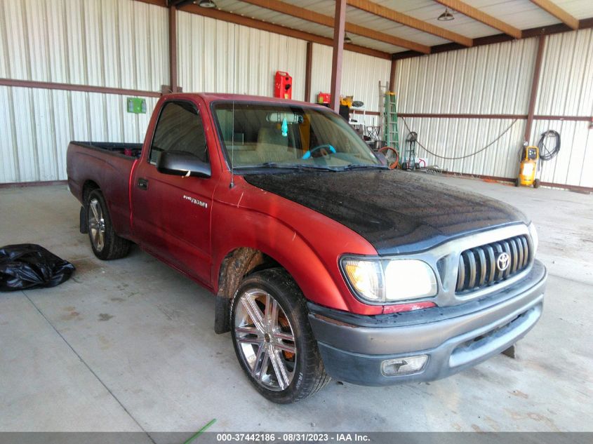 TOYOTA TACOMA 2001 5tenl42n61z836796