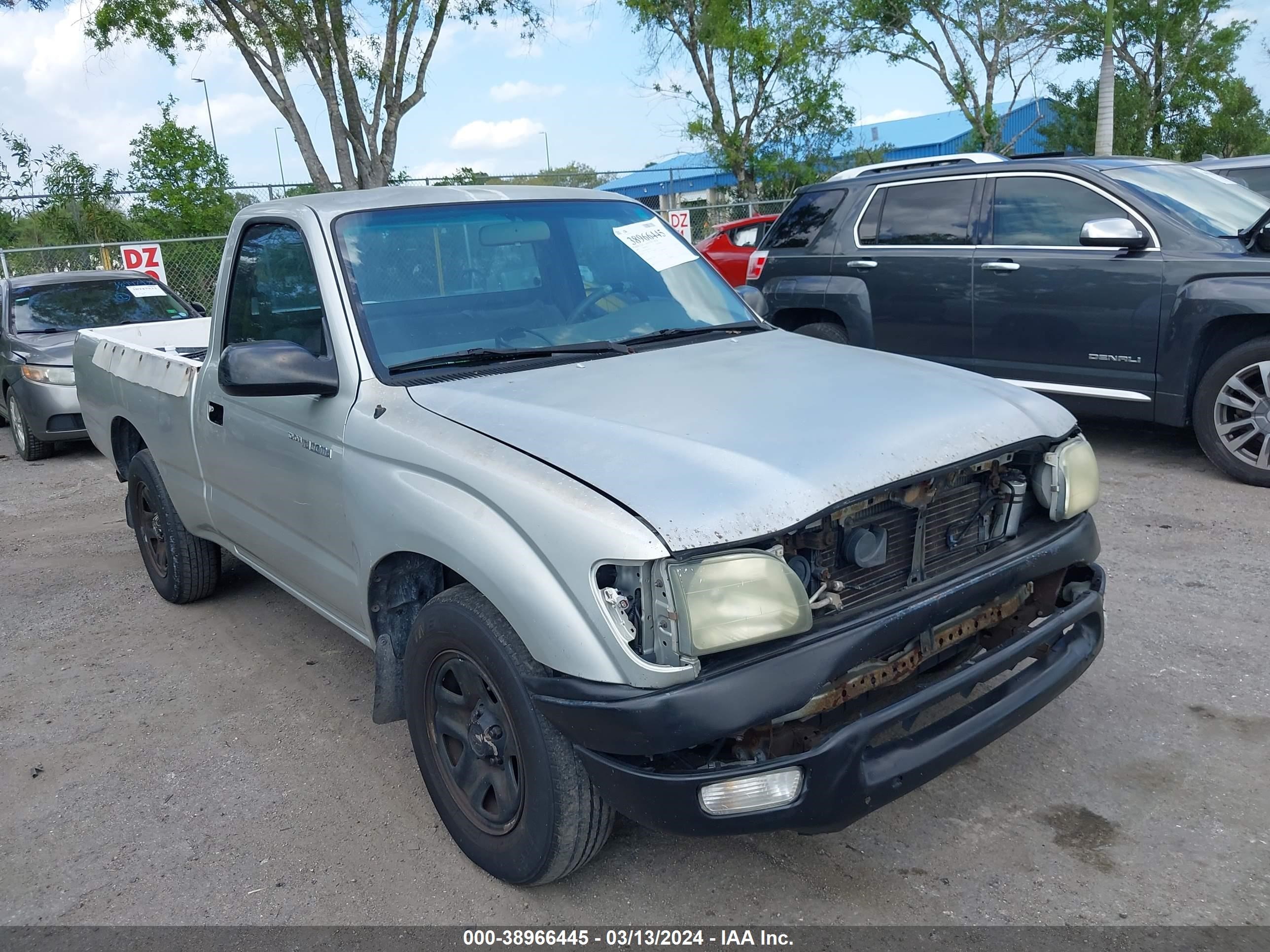 TOYOTA TACOMA 2002 5tenl42n62z114911