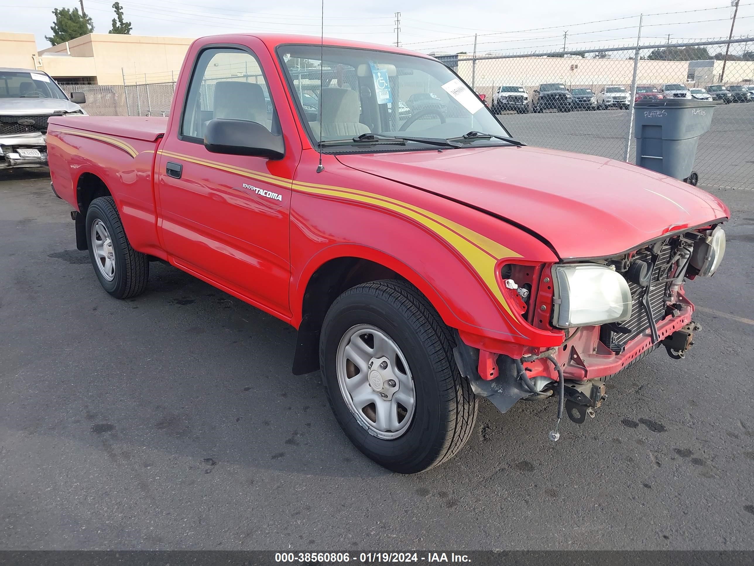 TOYOTA TACOMA 2003 5tenl42n63z228361