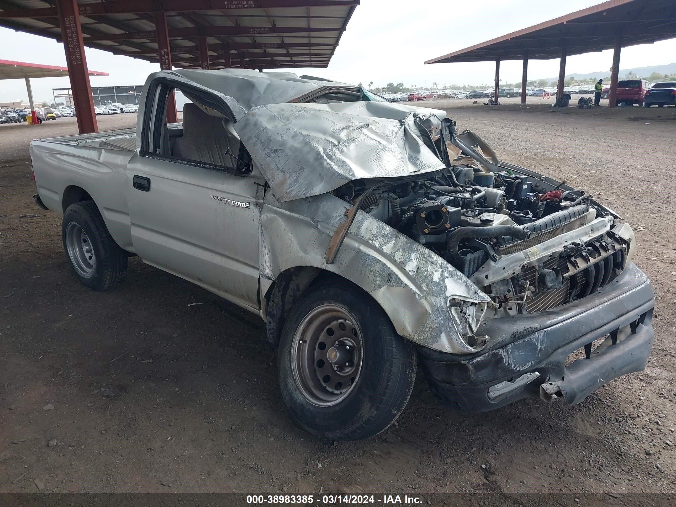 TOYOTA TACOMA 2001 5tenl42n71z763342