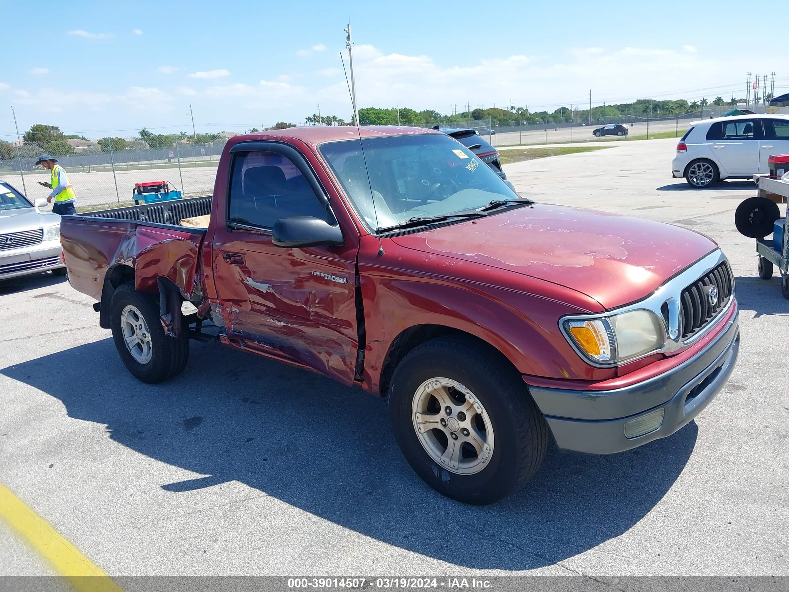 TOYOTA TACOMA 2001 5tenl42n71z808120