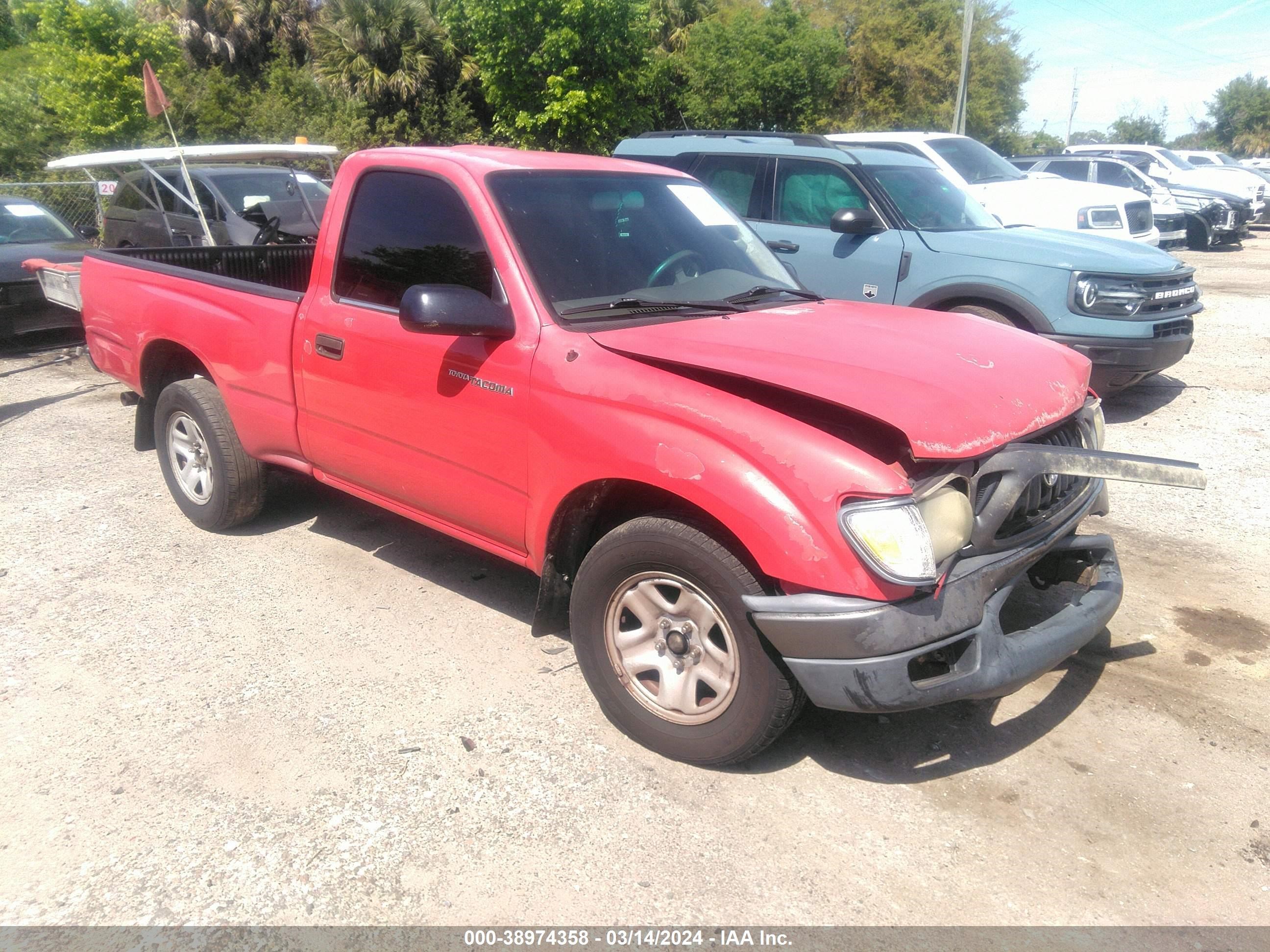 TOYOTA TACOMA 2002 5tenl42n82z061290