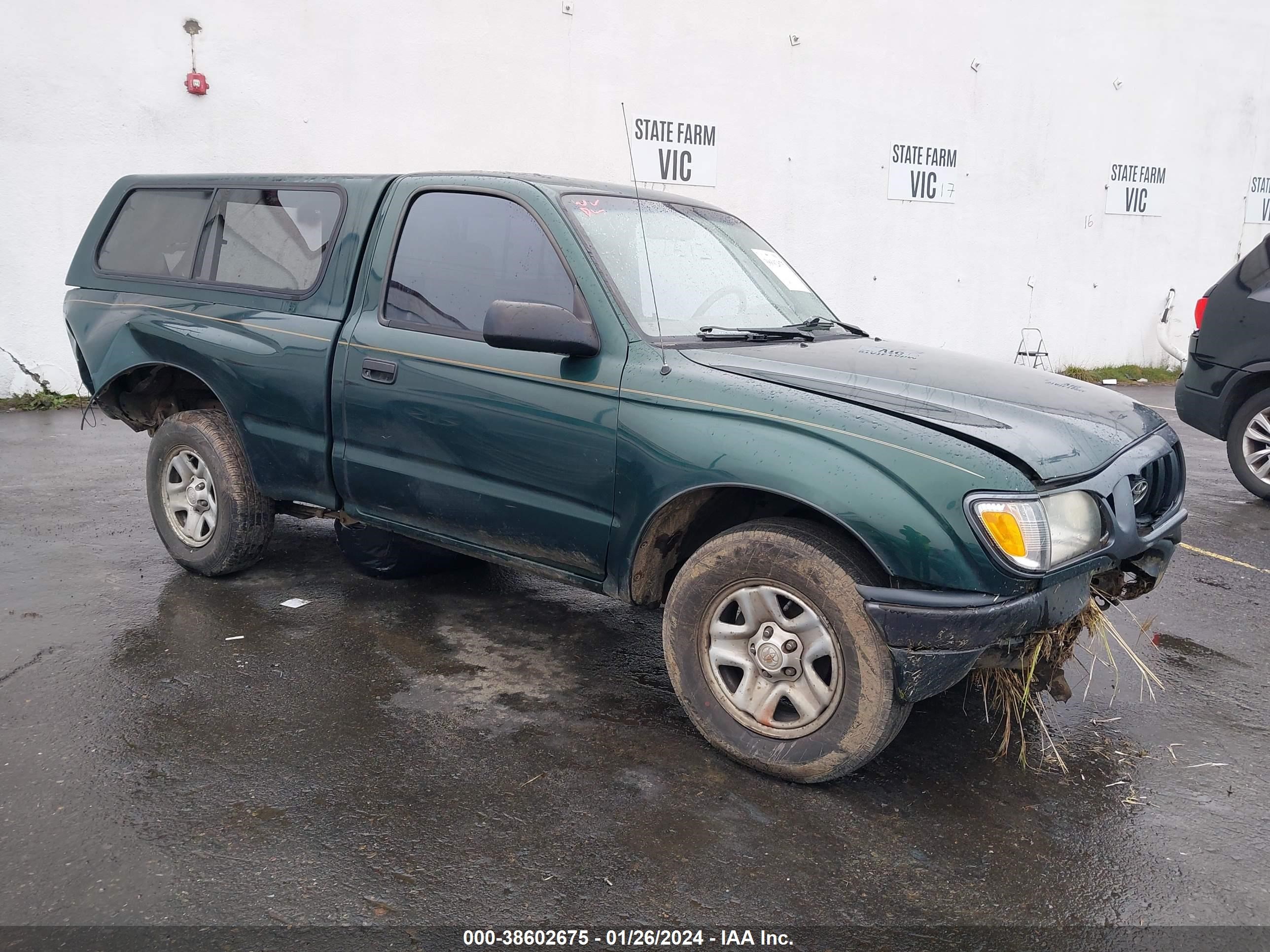 TOYOTA TACOMA 2001 5tenl42n91z744744