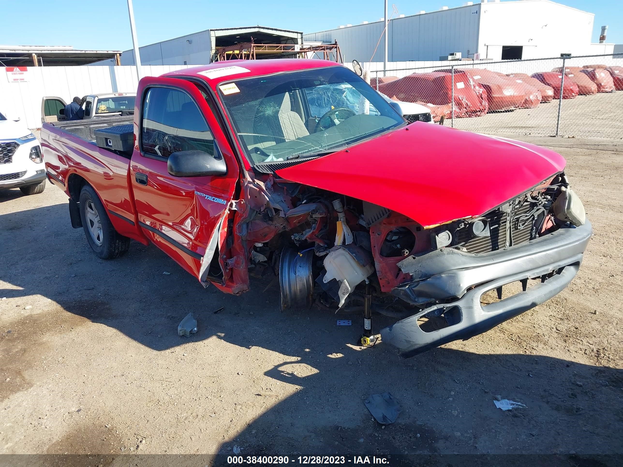 TOYOTA TACOMA 2001 5tenl42n91z831057