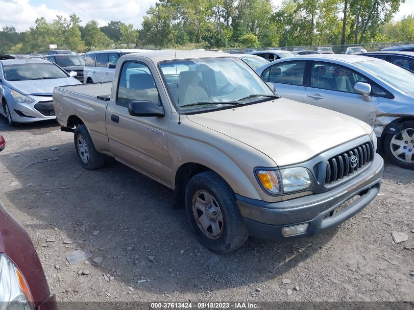 TOYOTA TACOMA 2003 5tenl42n93z281619