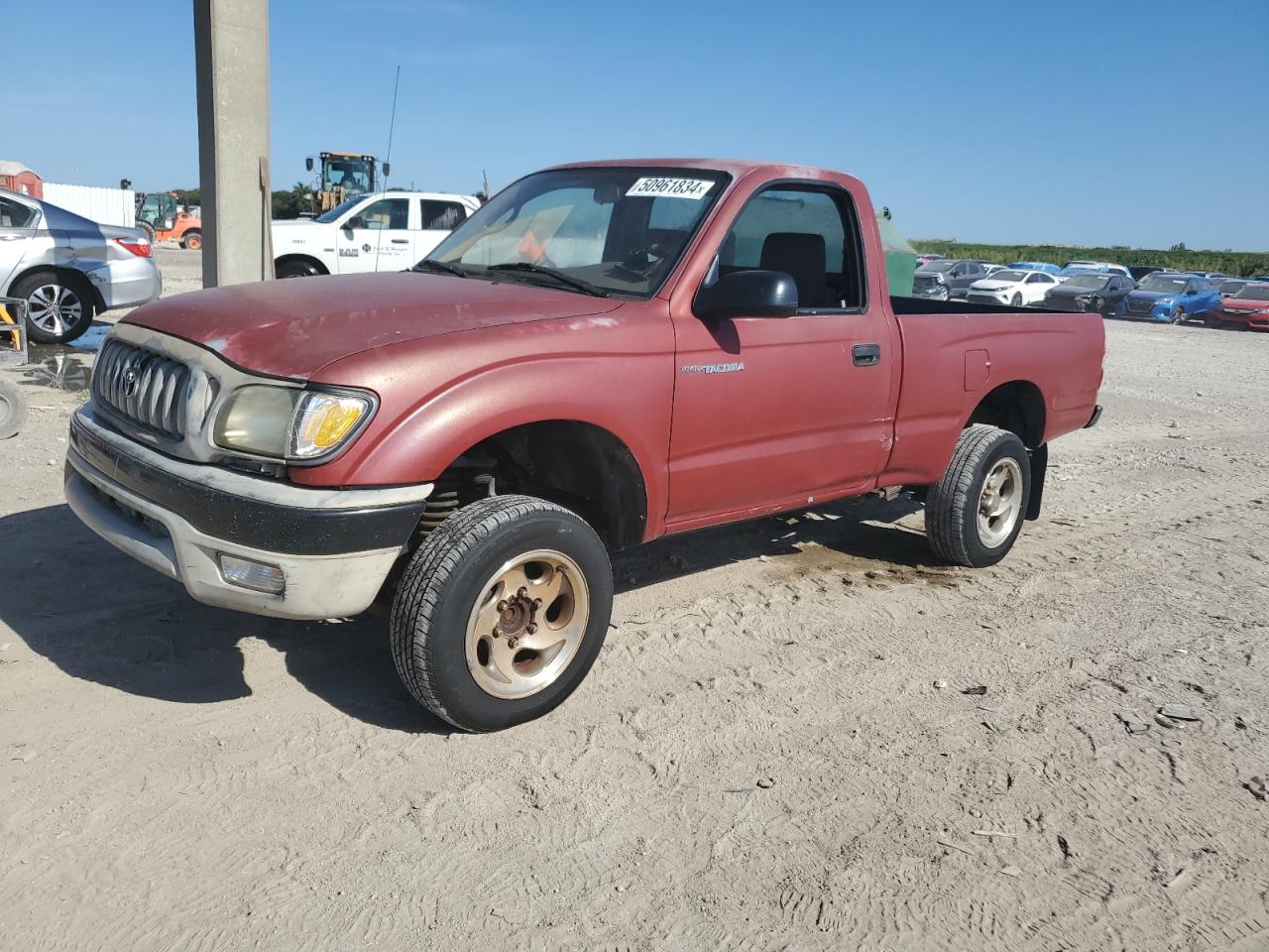 TOYOTA TACOMA 2002 5tenm92n72z012897