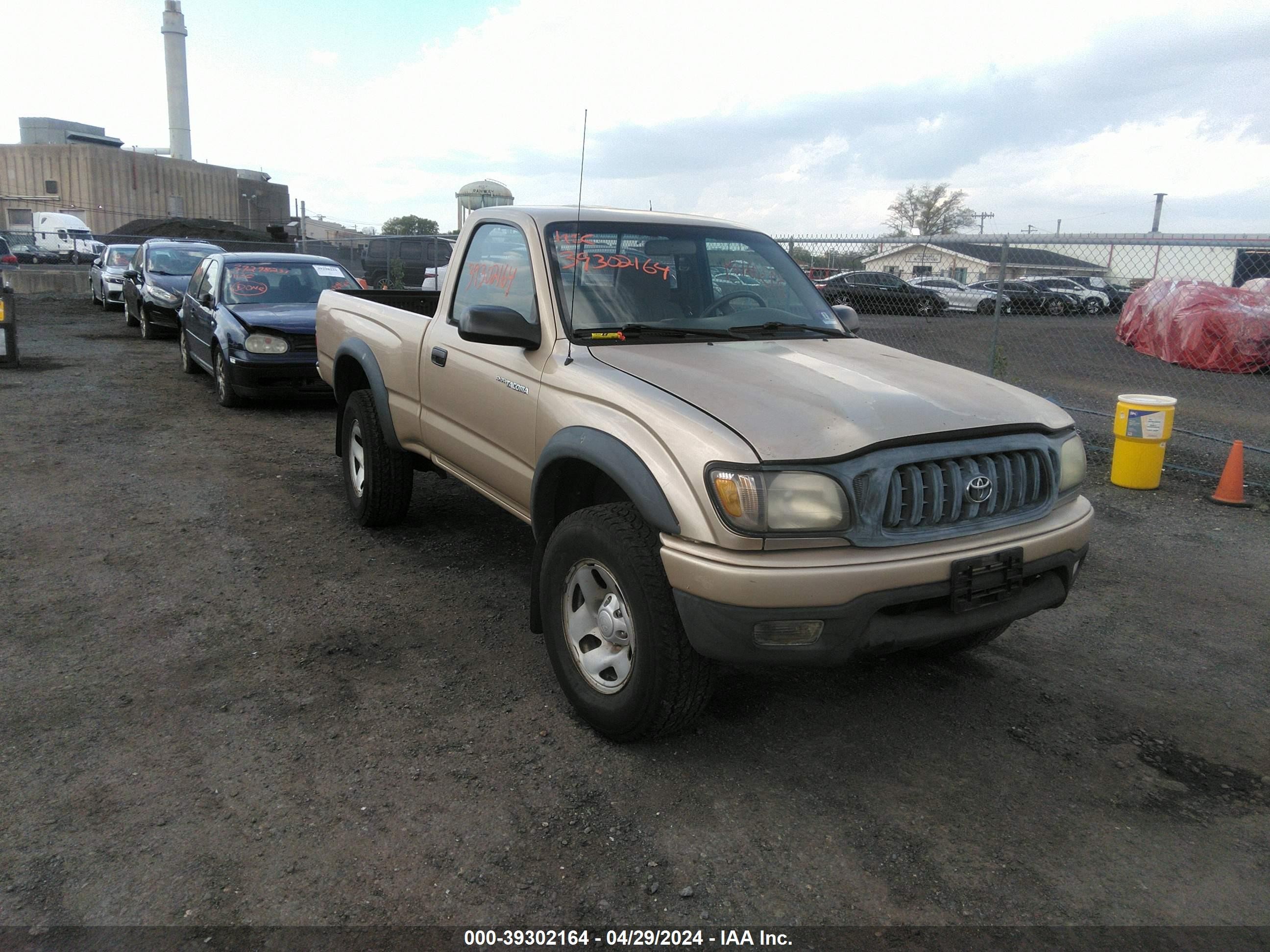 TOYOTA TACOMA 2001 5tenm92nx1z730443