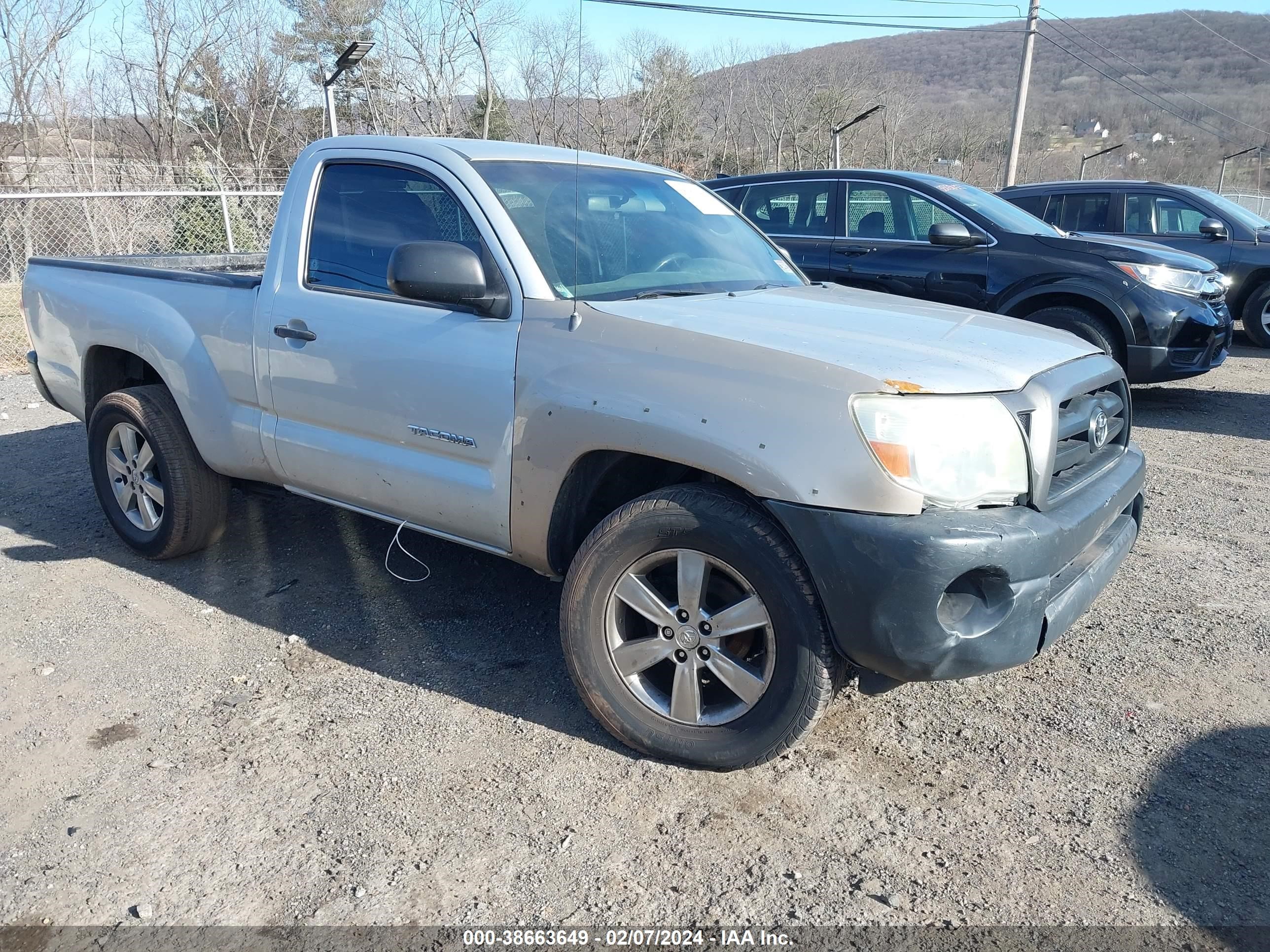 TOYOTA TACOMA 2005 5tenx22n55z019396