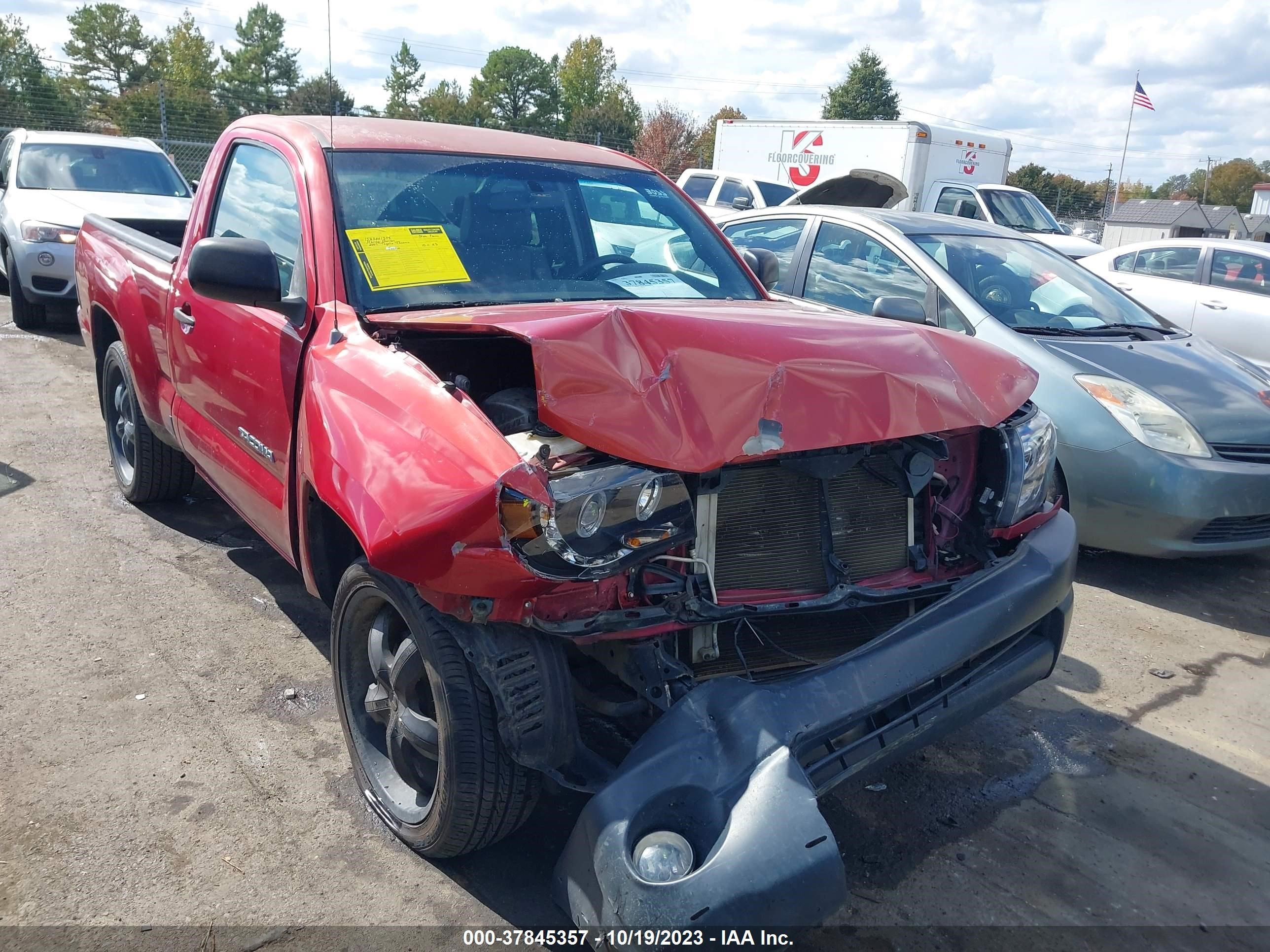 TOYOTA TACOMA 2007 5tenx22n57z437556