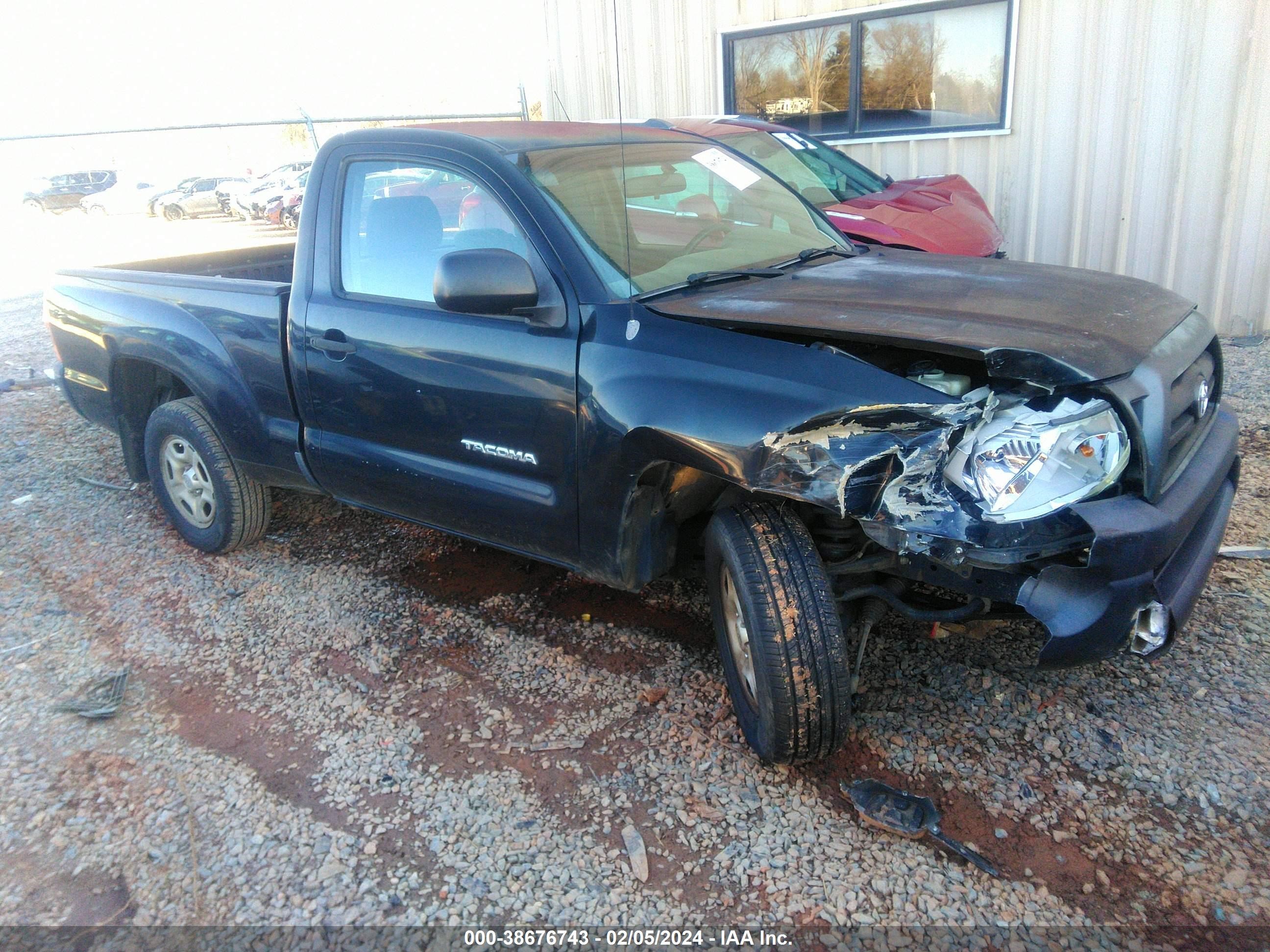 TOYOTA TACOMA 2007 5tenx22n67z338857