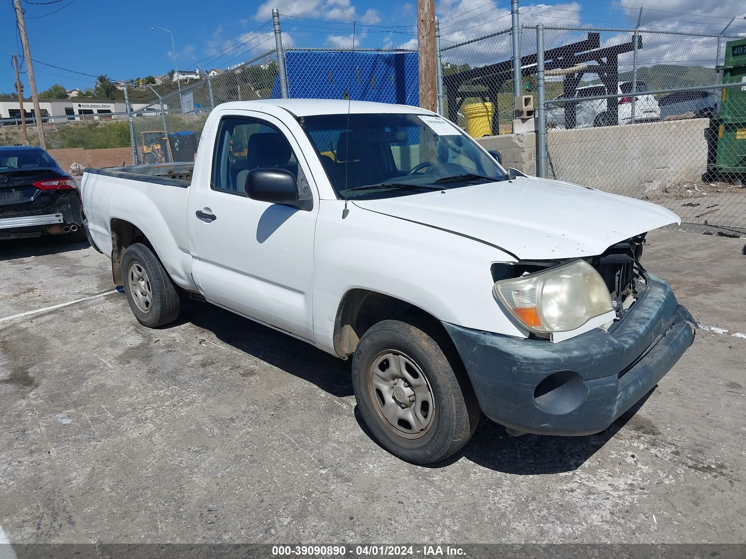 TOYOTA TACOMA 2007 5tenx22n77z408673