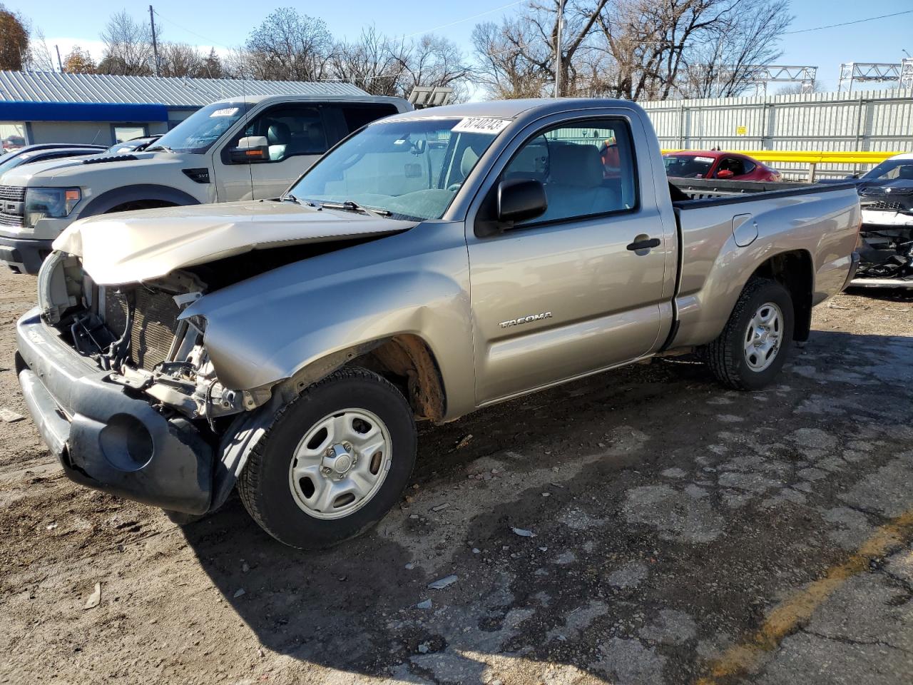 TOYOTA TACOMA 2007 5tenx22n87z376526