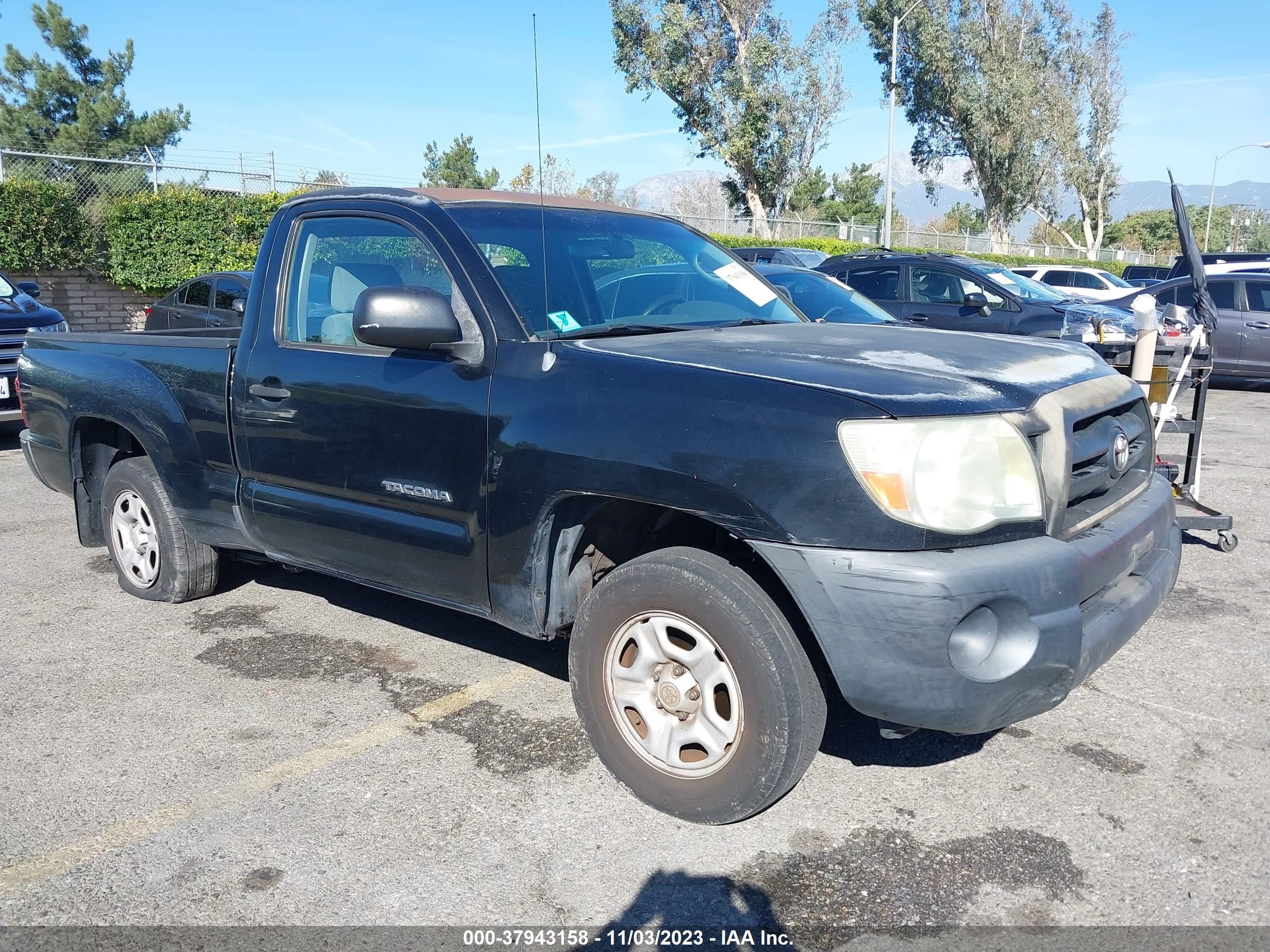 TOYOTA TACOMA 2007 5tenx22nx7z370744