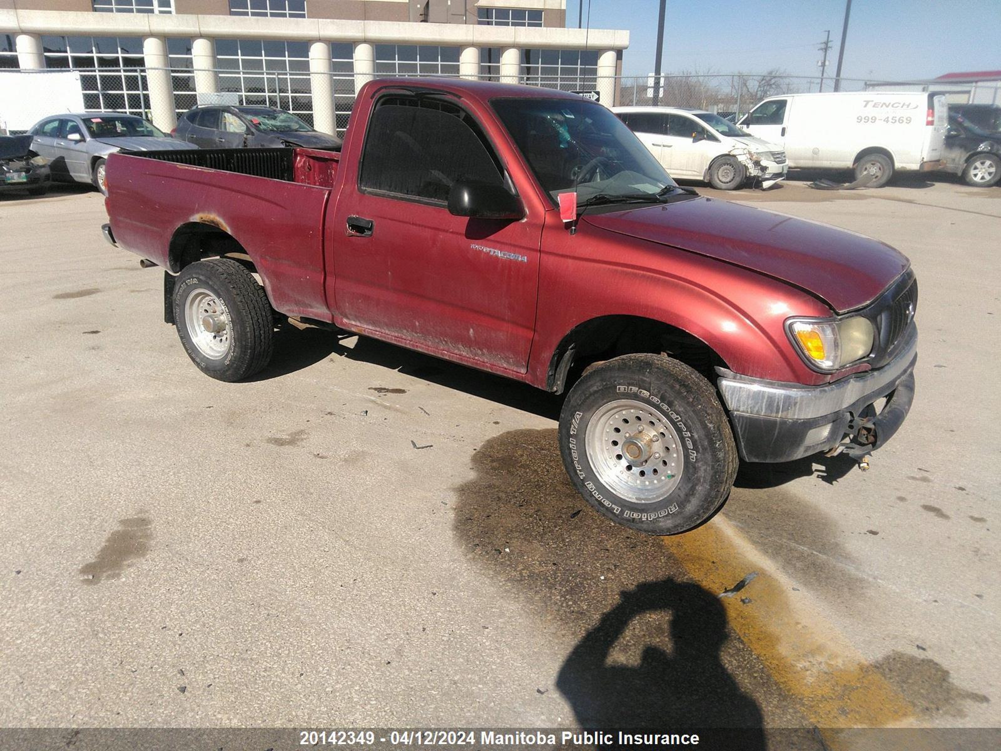 TOYOTA TACOMA 2001 5tepm62nx1z777494