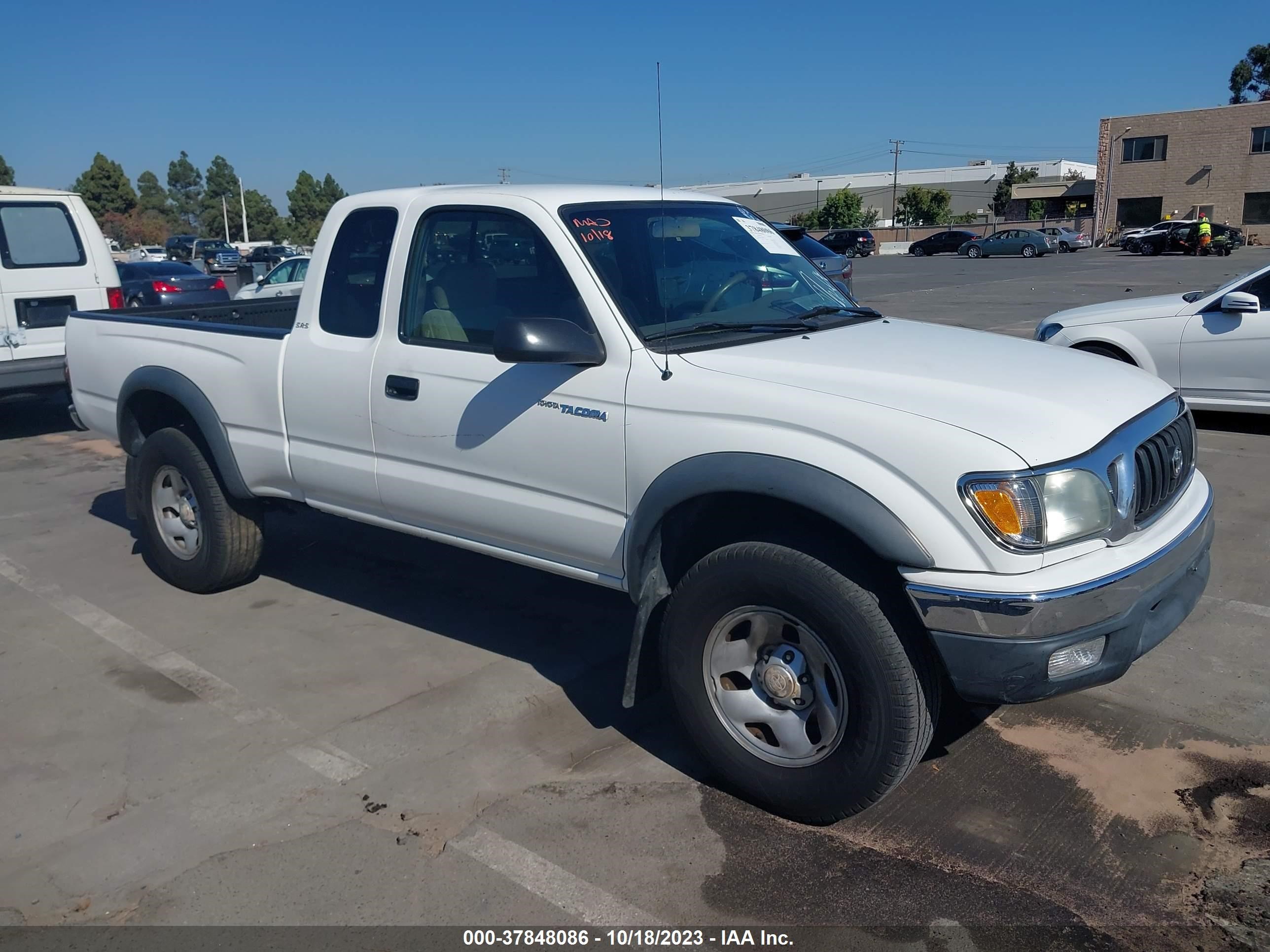 TOYOTA TACOMA 2004 5tesm92n34z357060