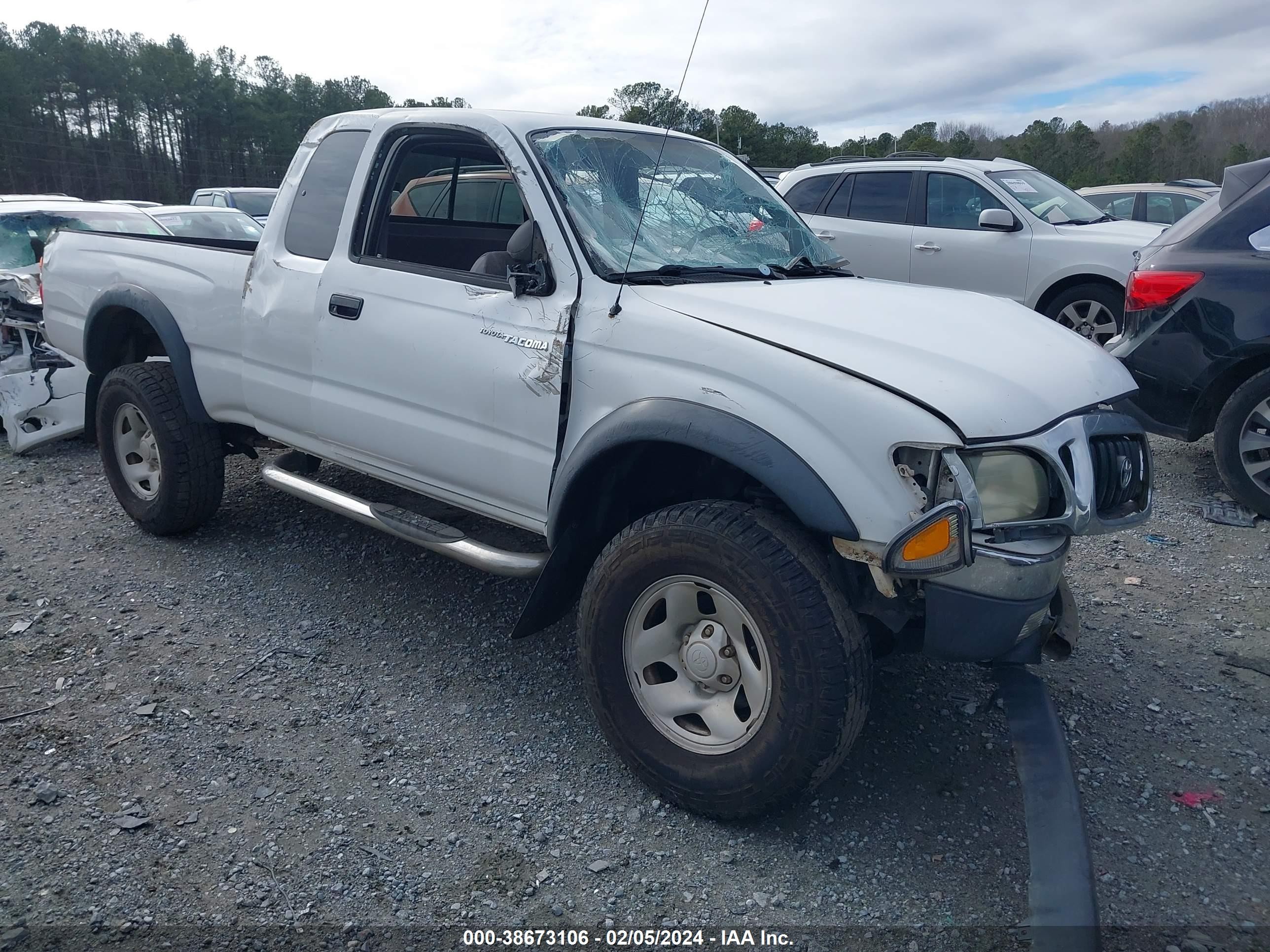 TOYOTA TACOMA 2002 5tesm92n52z116341