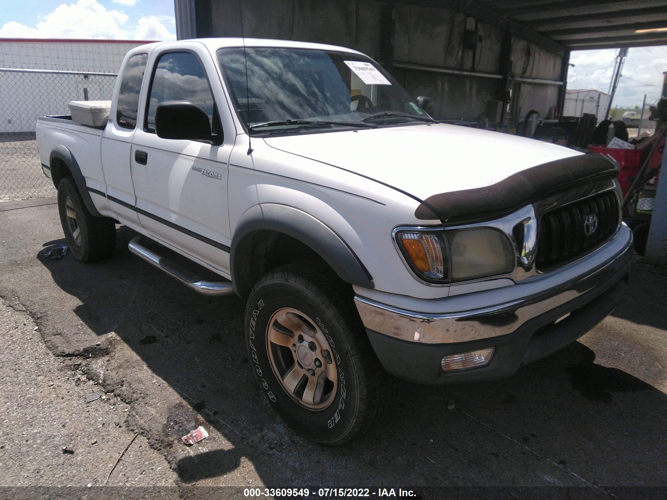 TOYOTA TACOMA 2001 5tesm92n81z789221