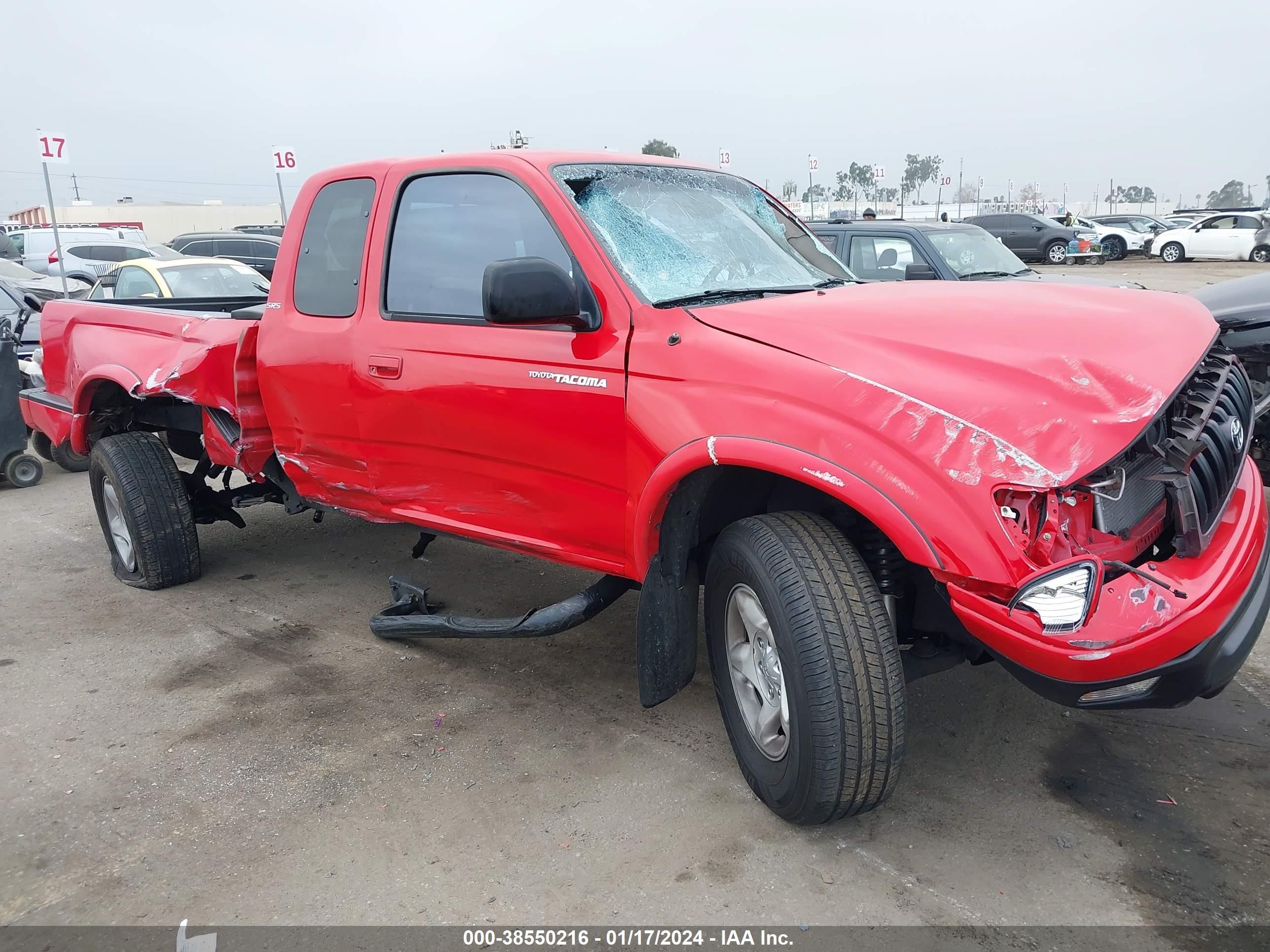 TOYOTA TACOMA 2001 5tesn92n21z758107