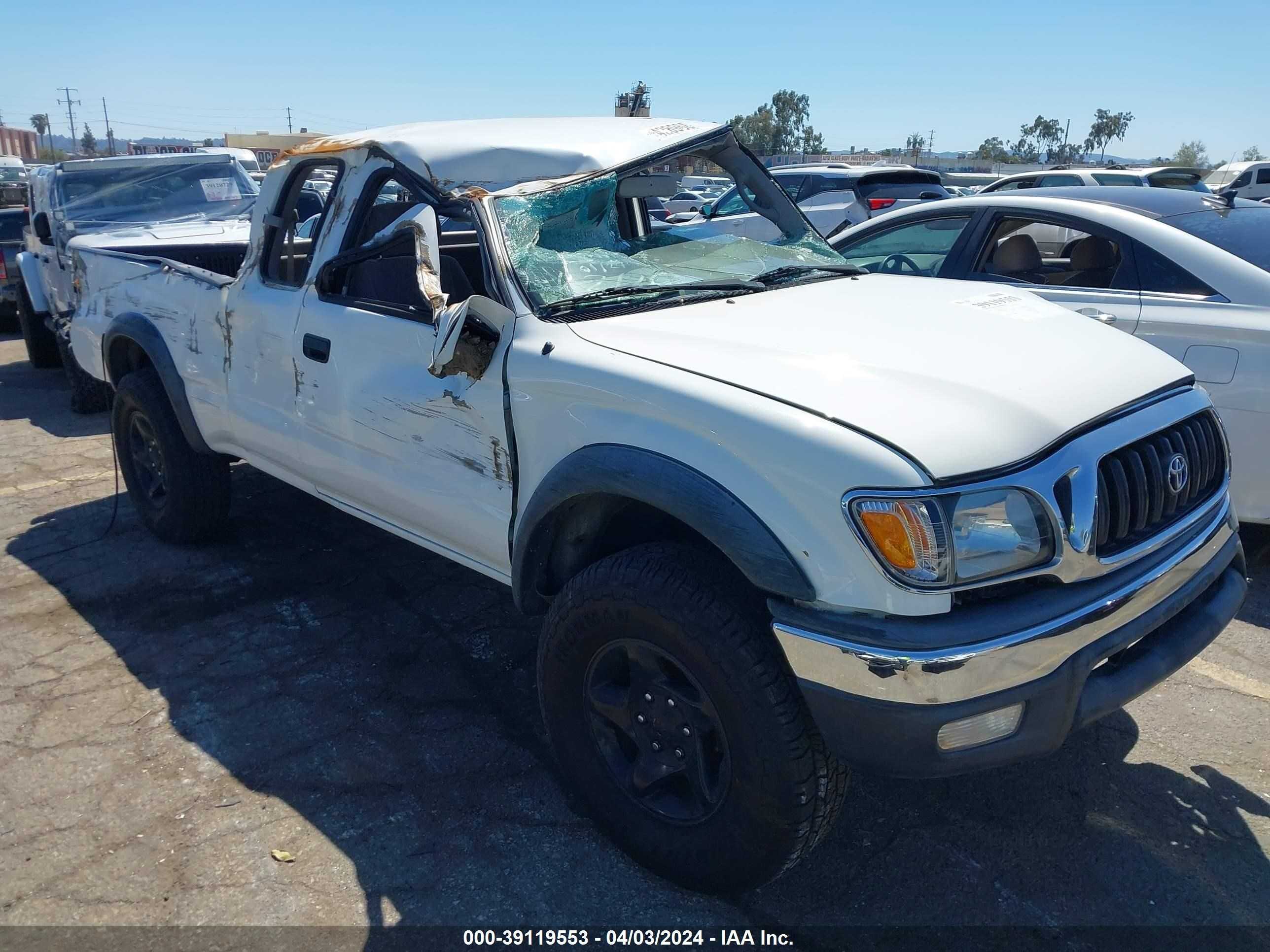 TOYOTA TACOMA XTR 2003 5tesn92n93z178985