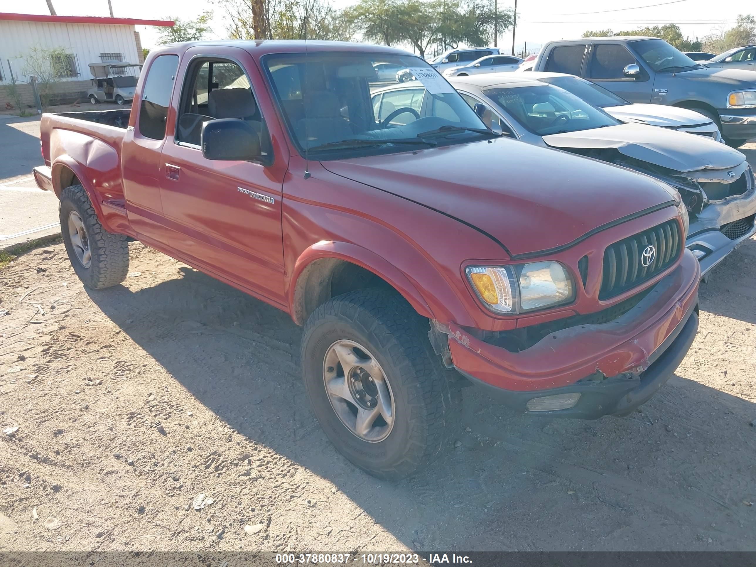 TOYOTA TACOMA 2002 5tesn92nx2z014675