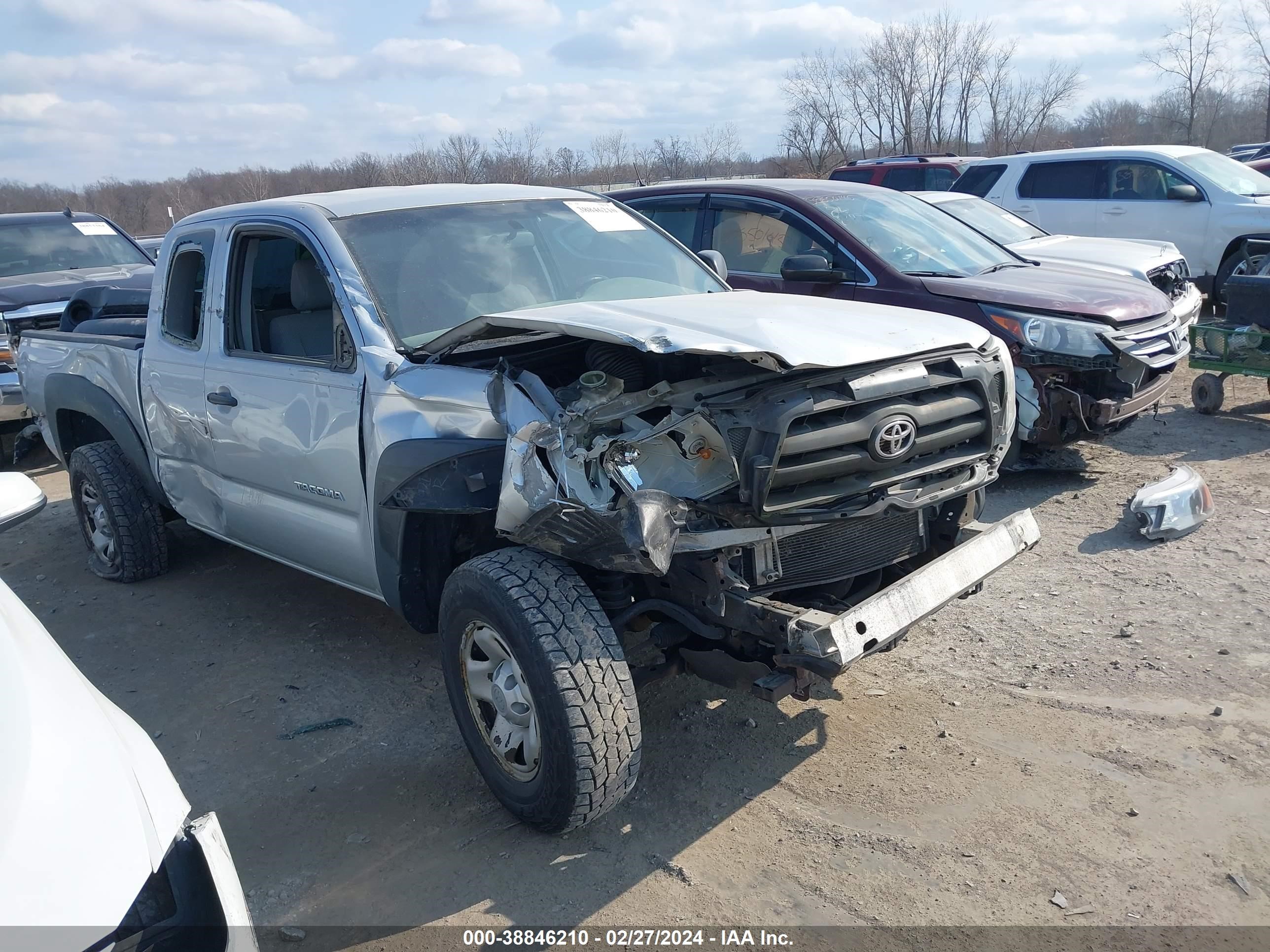 TOYOTA TACOMA 2007 5tetu62n57z341711