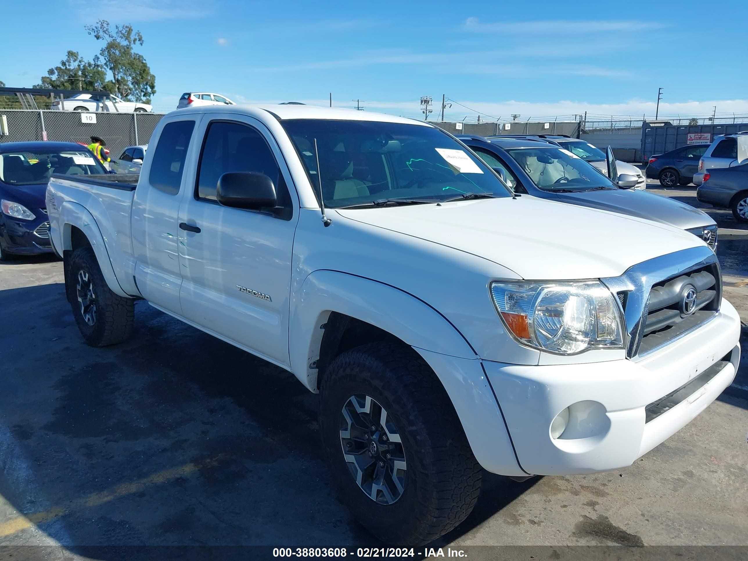 TOYOTA TACOMA 2008 5tetu62n78z592568