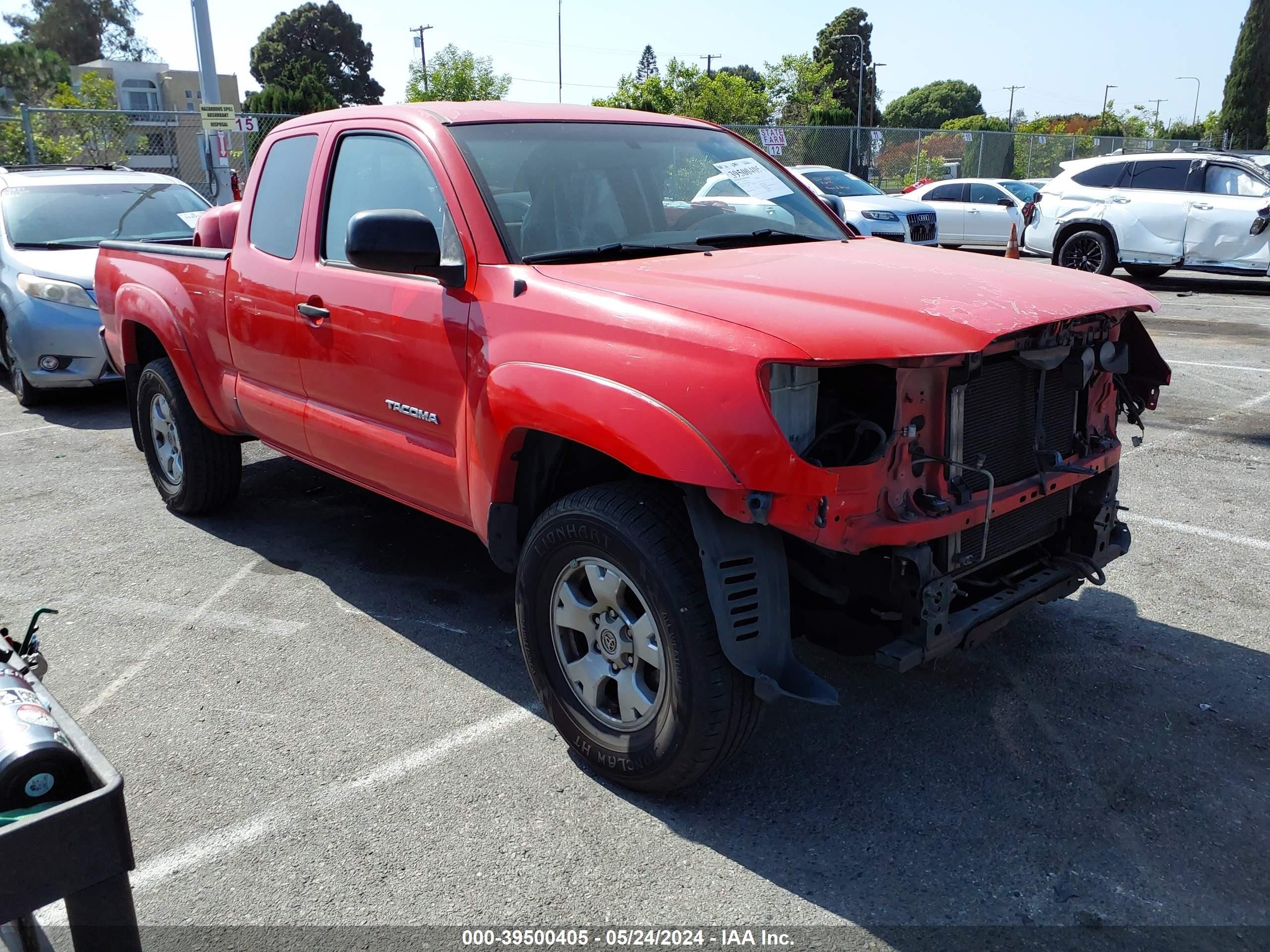 TOYOTA TACOMA 2007 5tetu62n97z369396