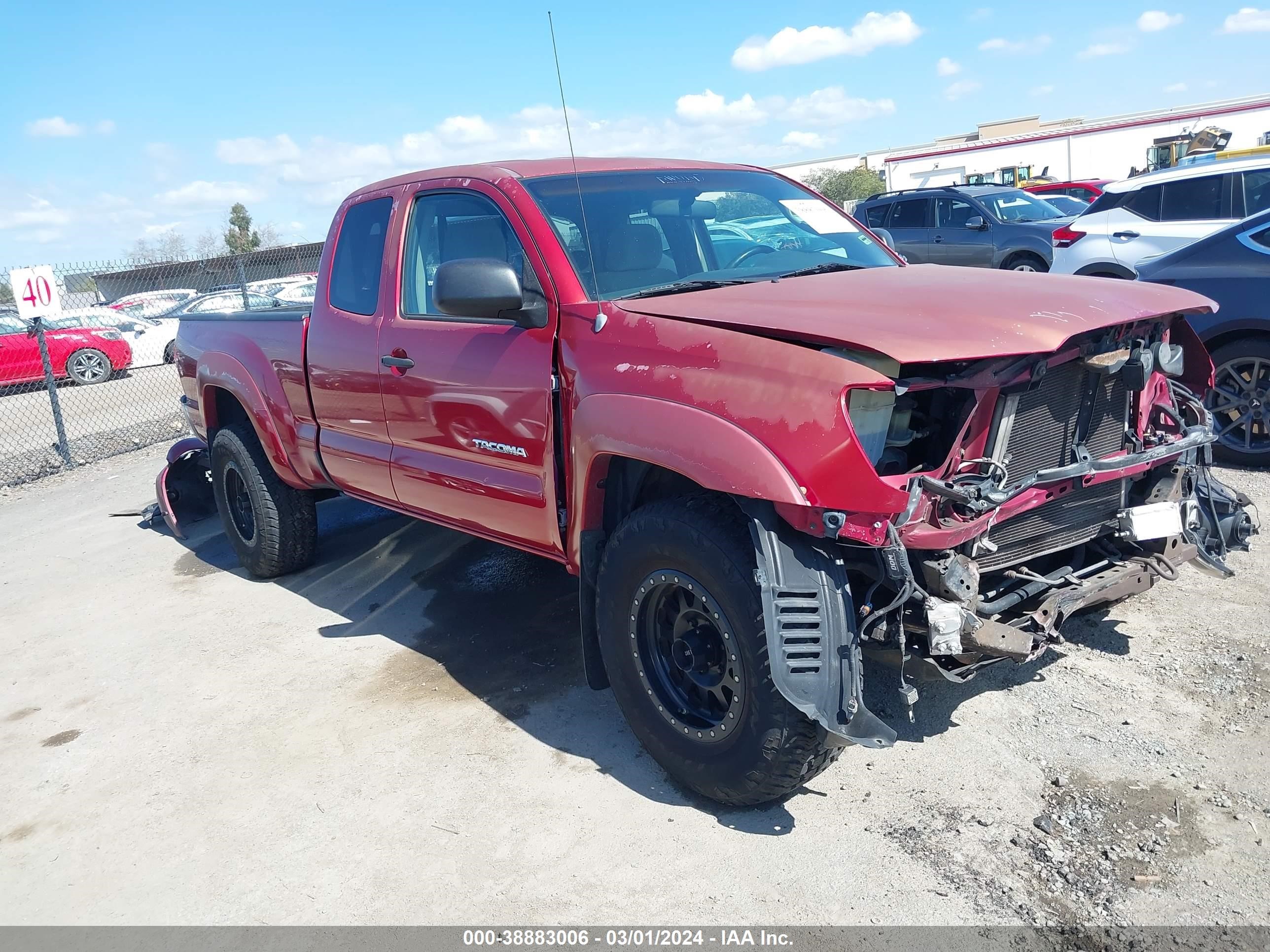 TOYOTA TACOMA 2008 5tetu62nx8z534048