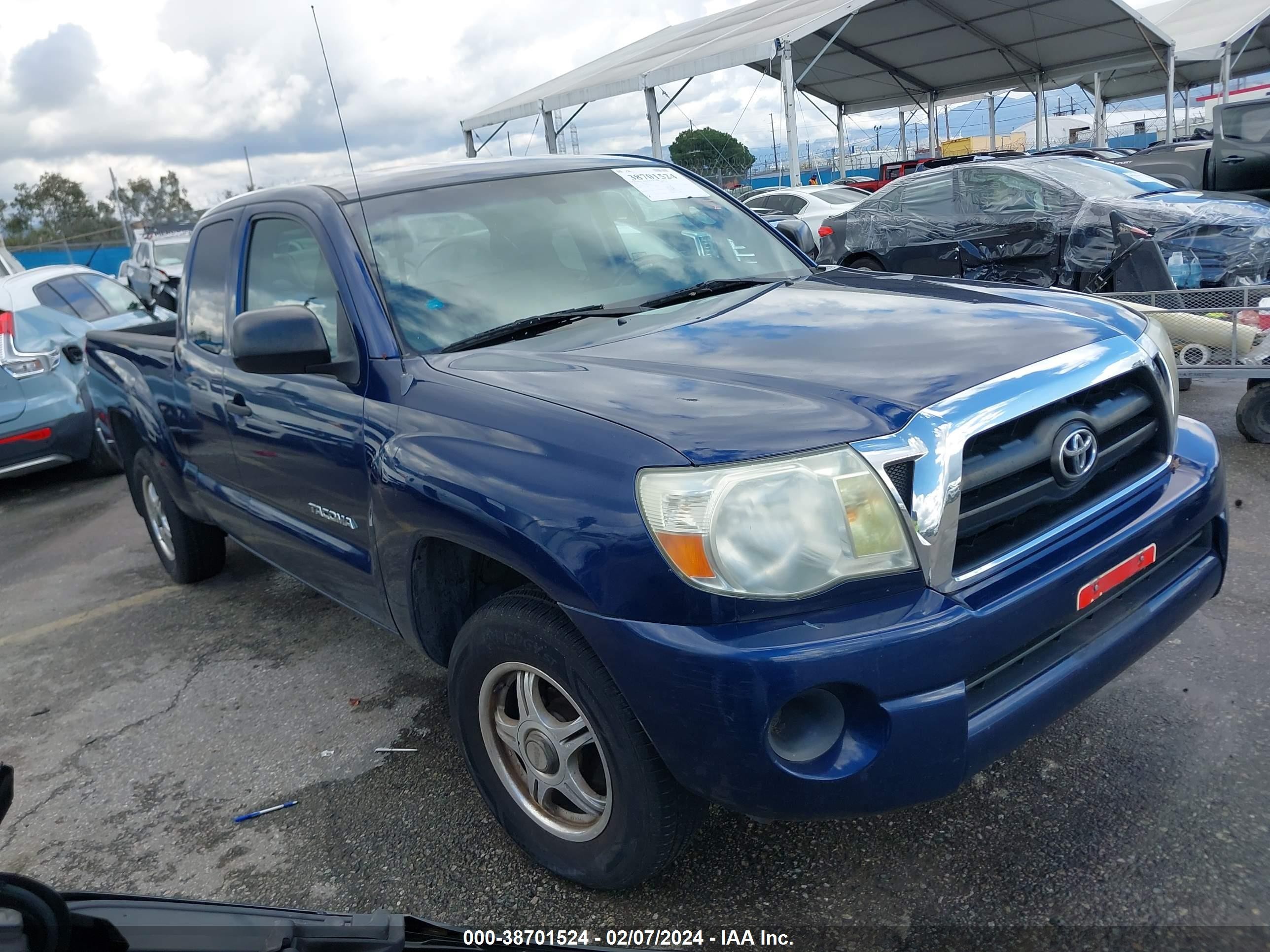 TOYOTA TACOMA 2008 5tetx22n38z567151