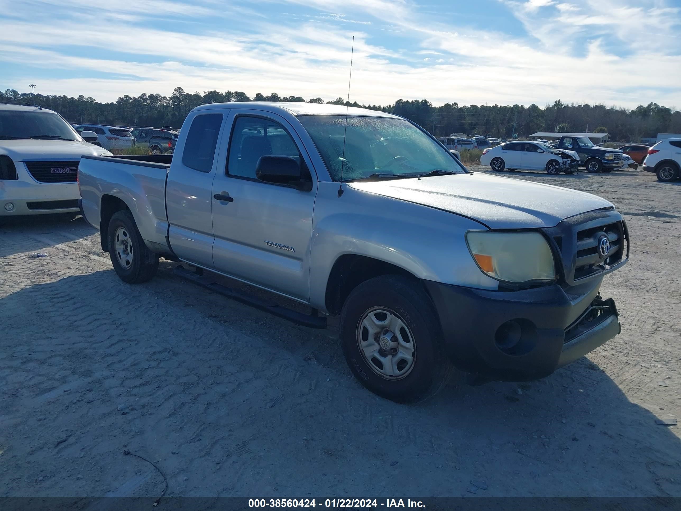 TOYOTA TACOMA 2008 5tetx22n68z555852