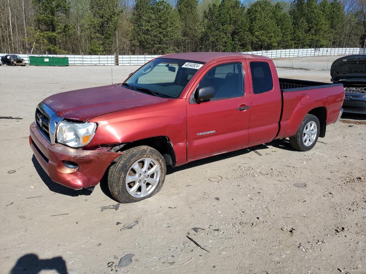 TOYOTA TACOMA 2005 5tetx22n75z135819