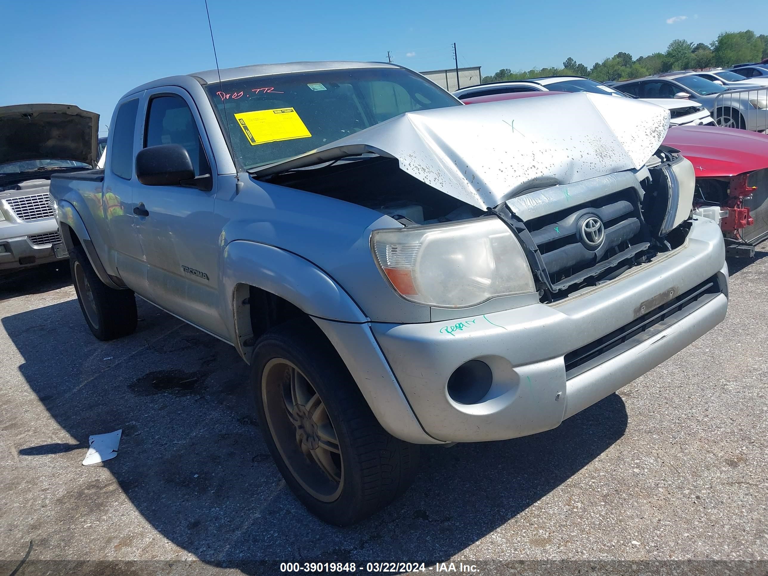 TOYOTA TACOMA 2008 5tetx62nx8z586576