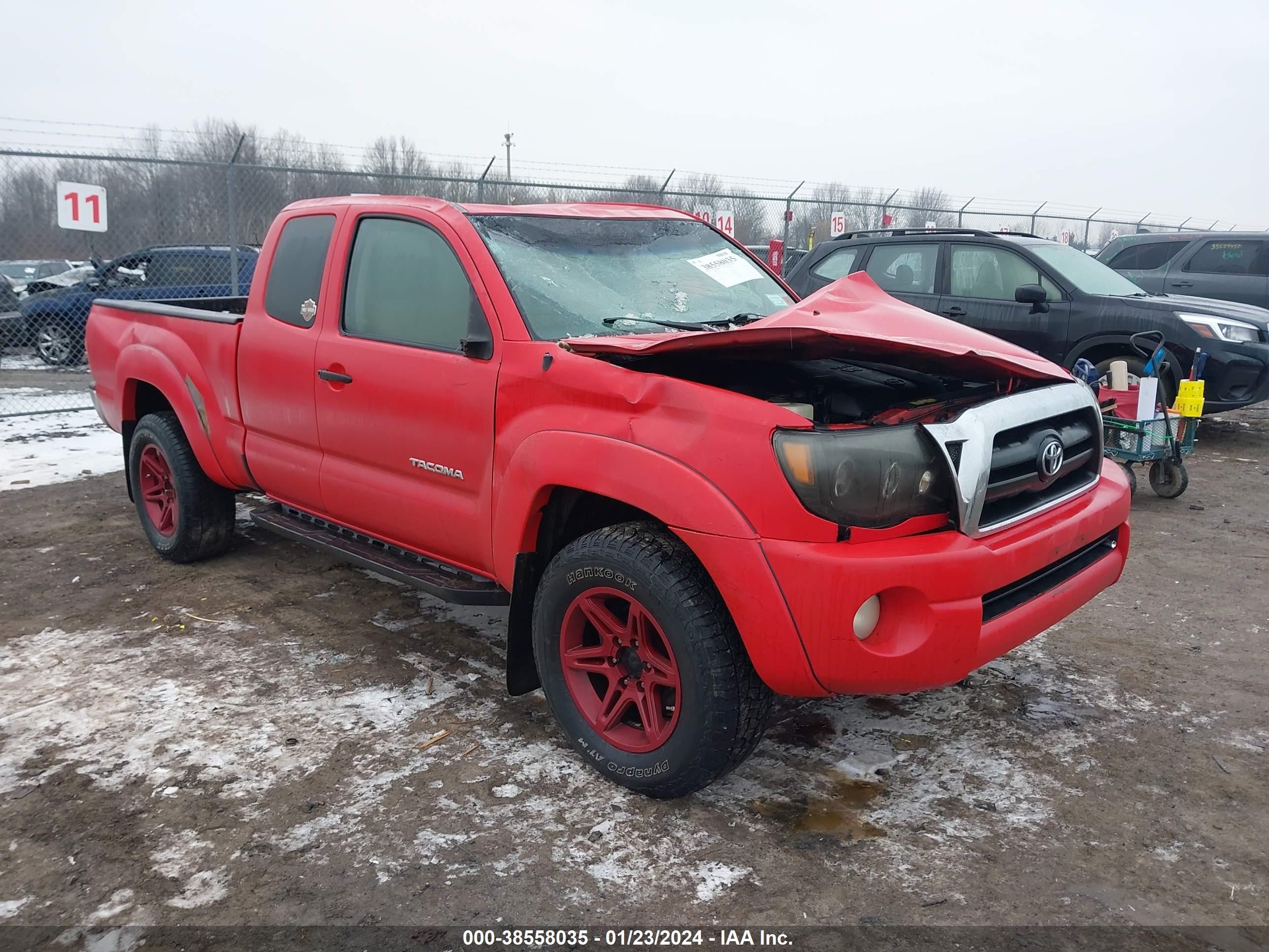 TOYOTA TACOMA 2007 5teuu42n17z376609