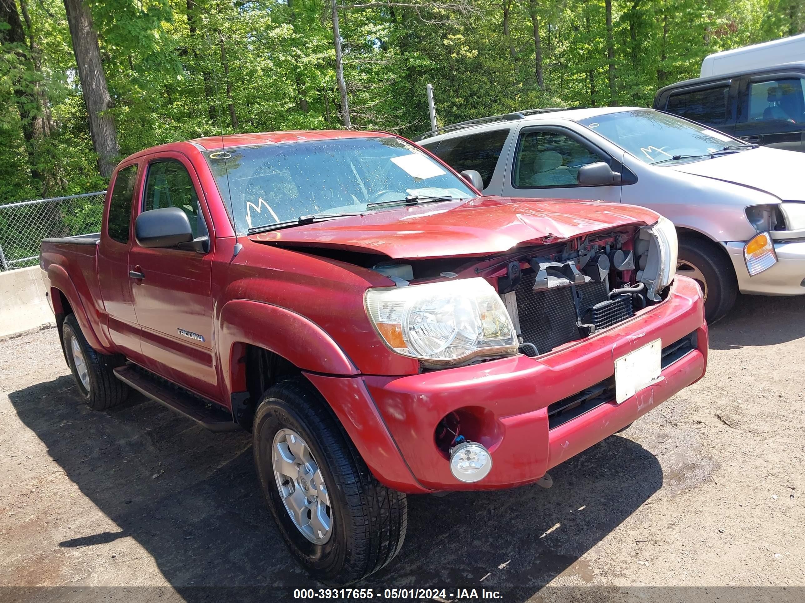 TOYOTA TACOMA 2005 5teuu42n55z025876