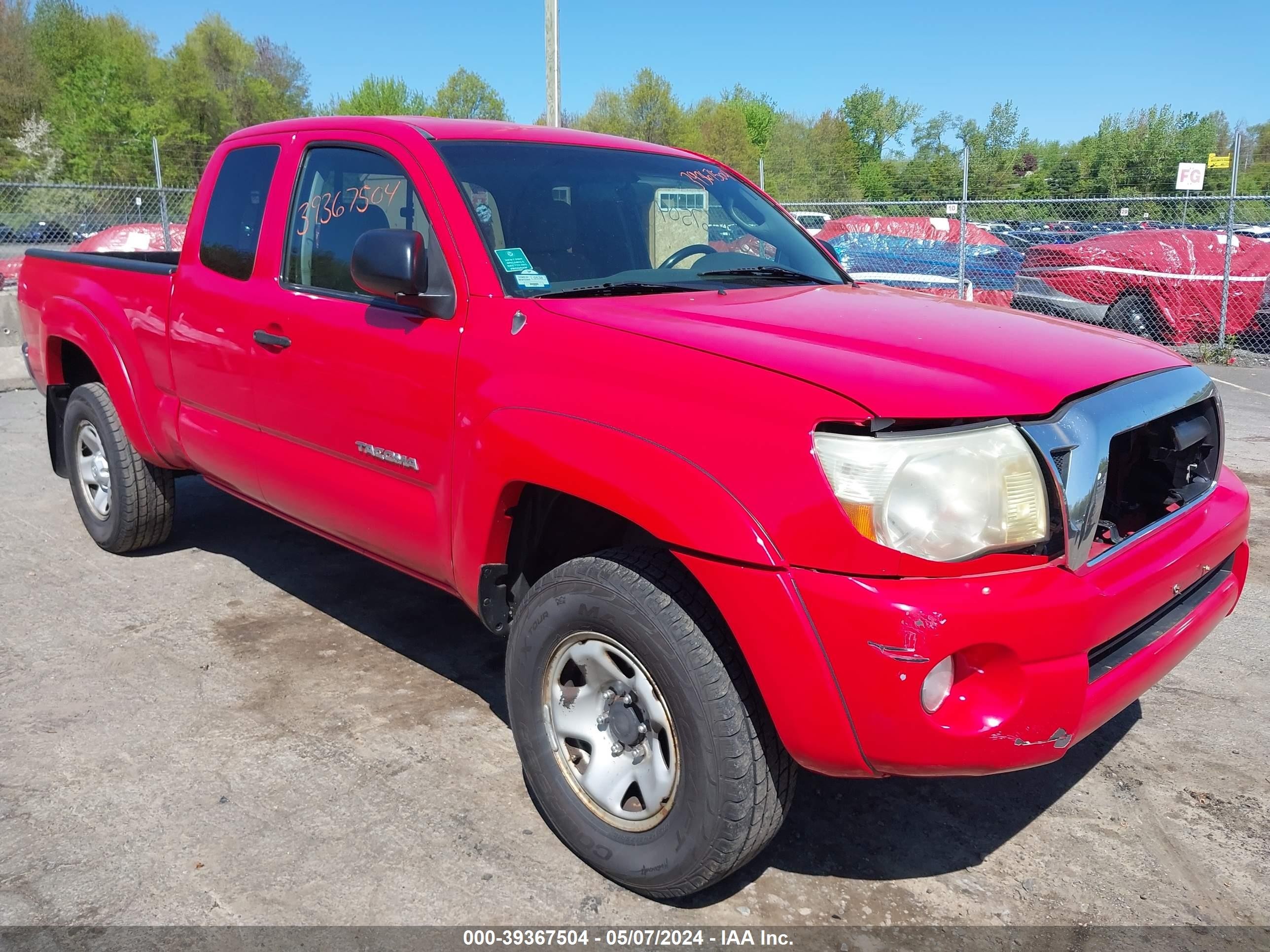 TOYOTA TACOMA 2005 5teuu42n55z055220