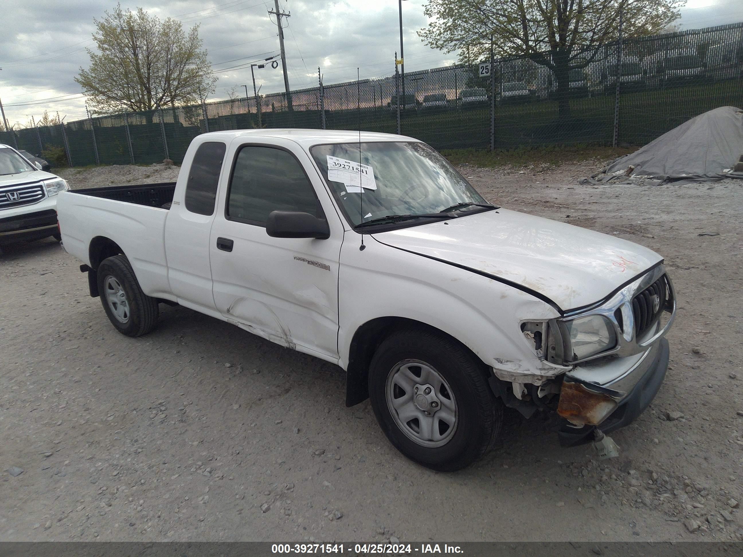 TOYOTA TACOMA 2004 5tevl52n84z373103