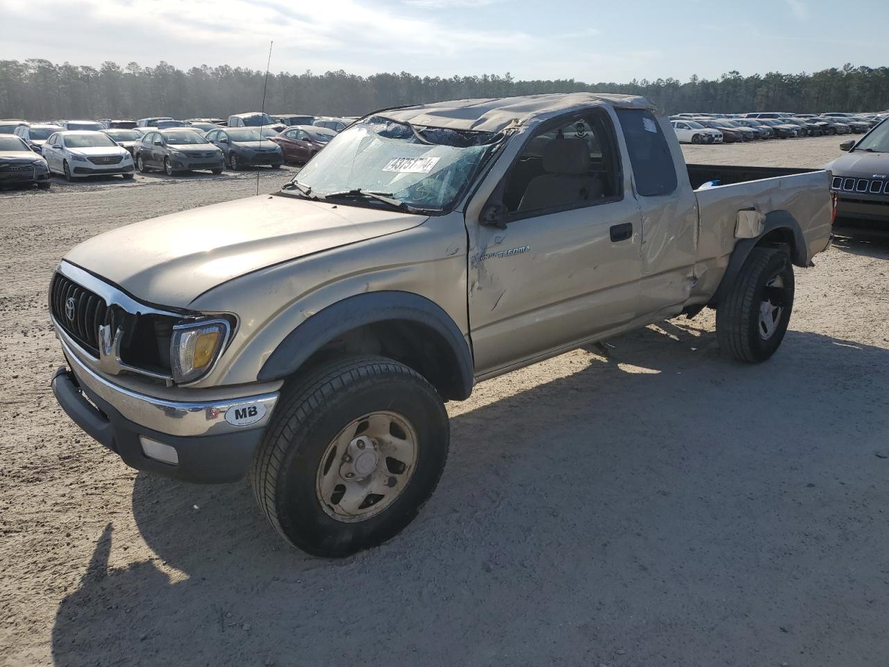 TOYOTA TACOMA 2004 5tewm72n54z359897