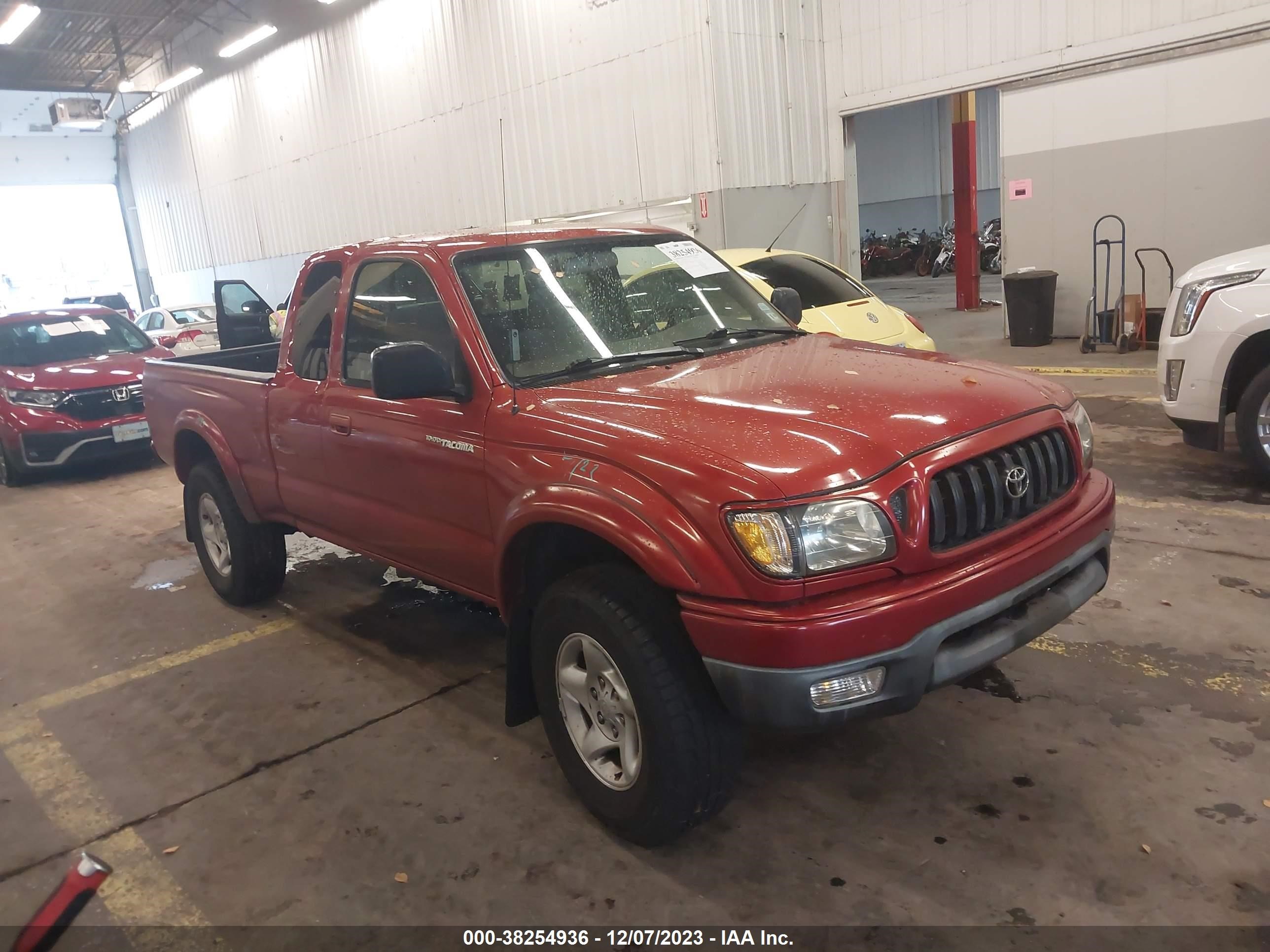 TOYOTA TACOMA 2001 5tewm72n91z855152