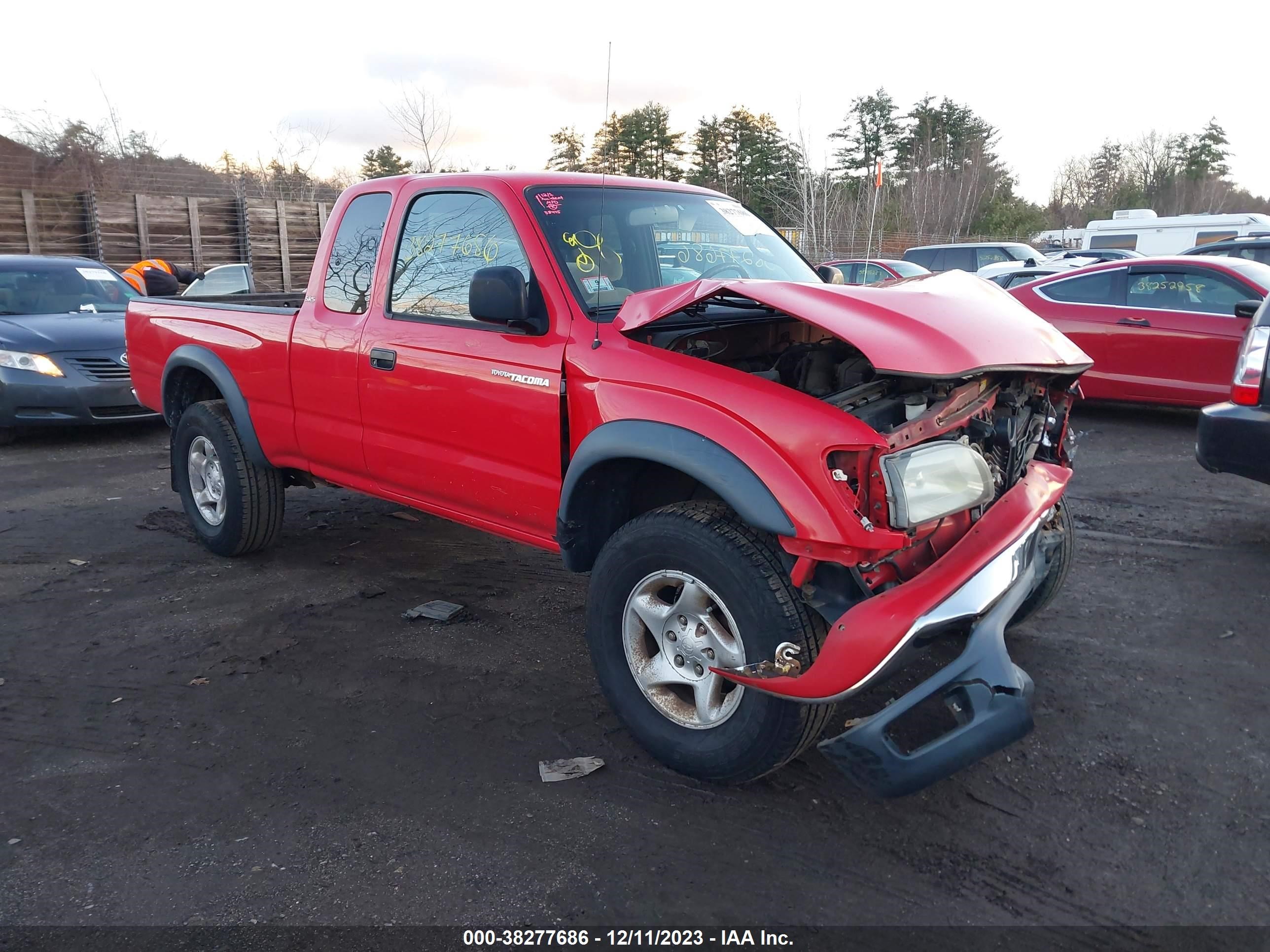 TOYOTA TACOMA 2002 5tewn72n02z080075