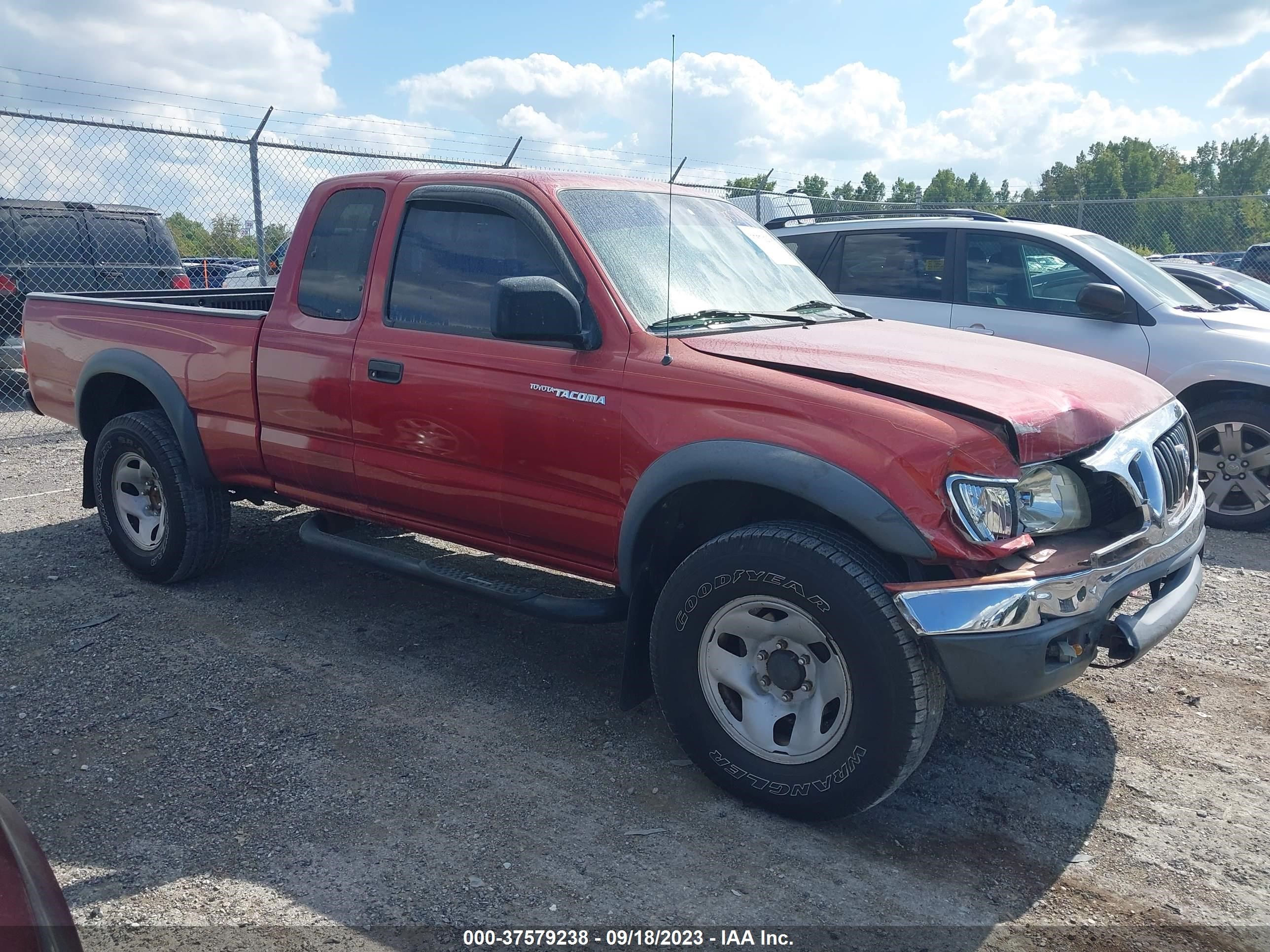 TOYOTA TACOMA 2004 5tewn72n14z413046