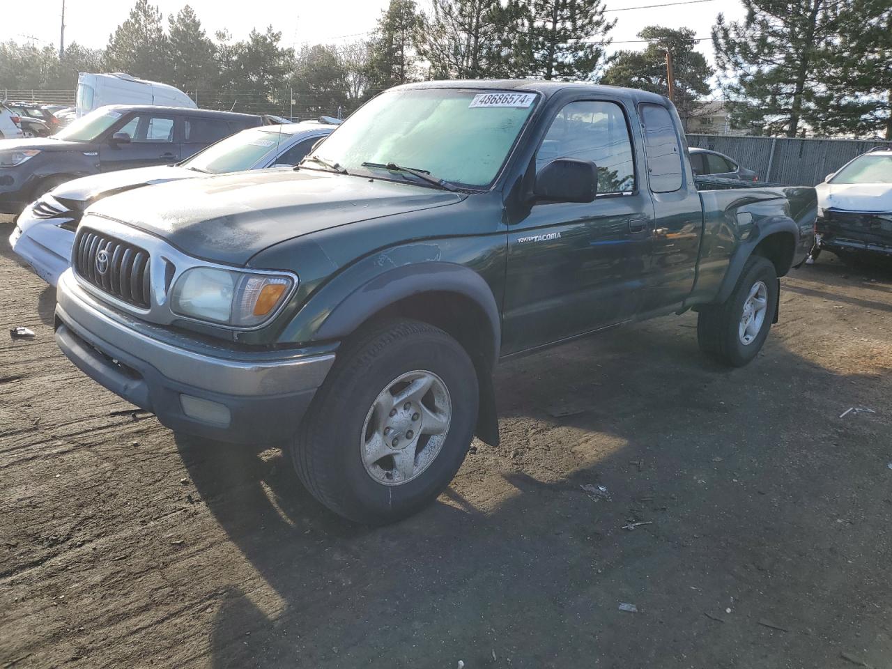 TOYOTA TACOMA 2004 5tewn72n54z315654