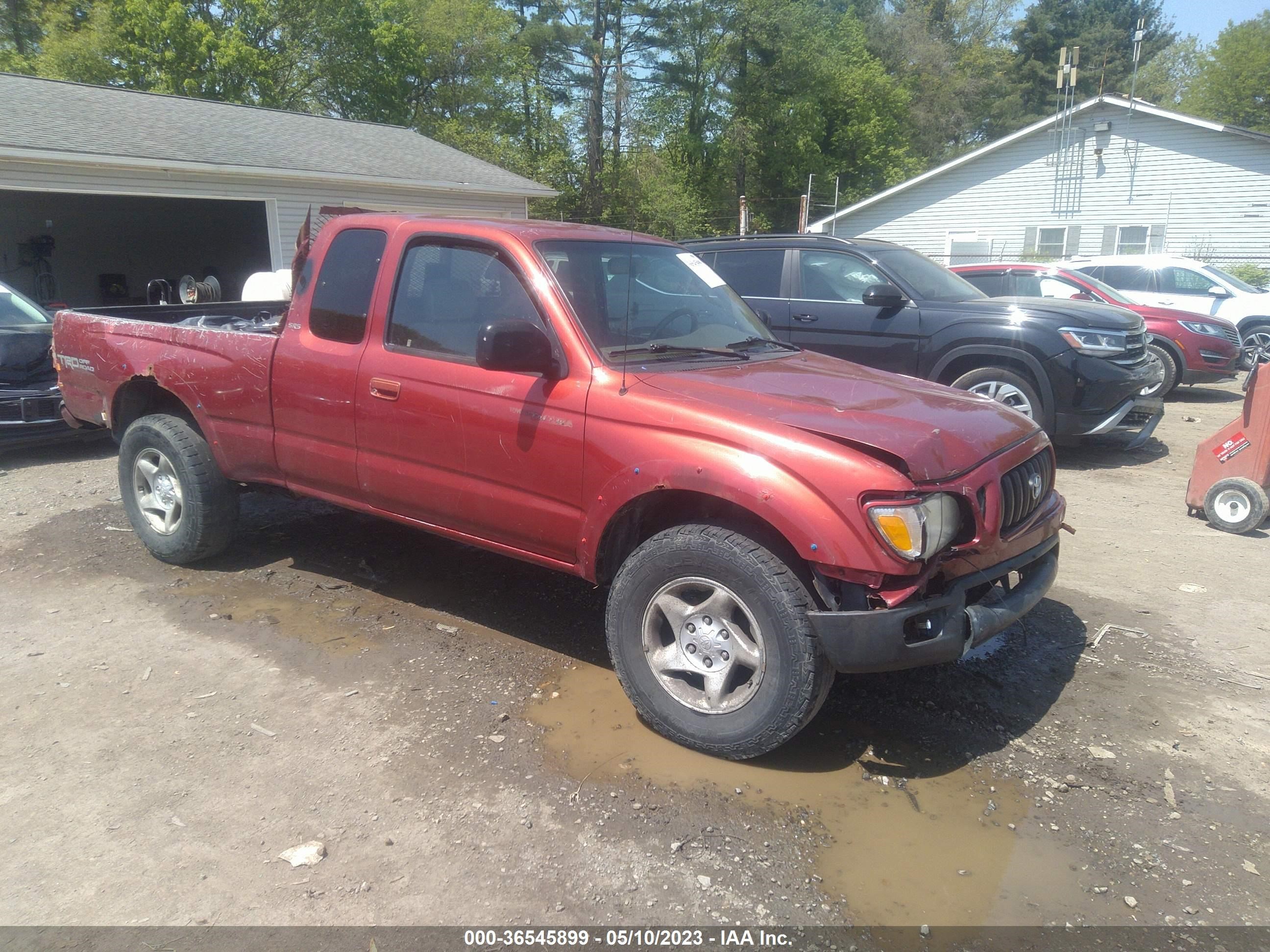 TOYOTA TACOMA 2002 5tewn72n62z040471