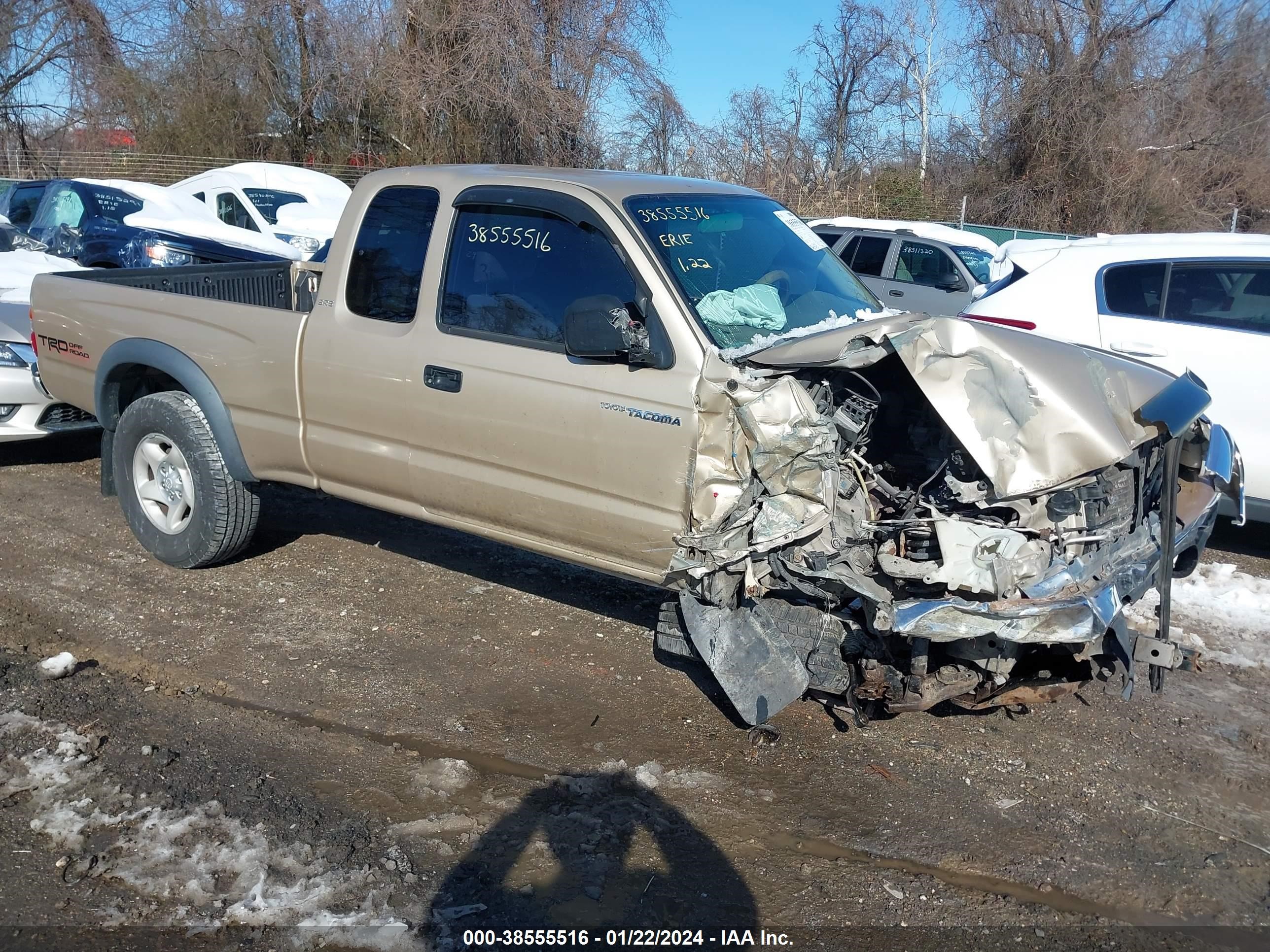 TOYOTA TACOMA 2003 5tewn72n73z152844