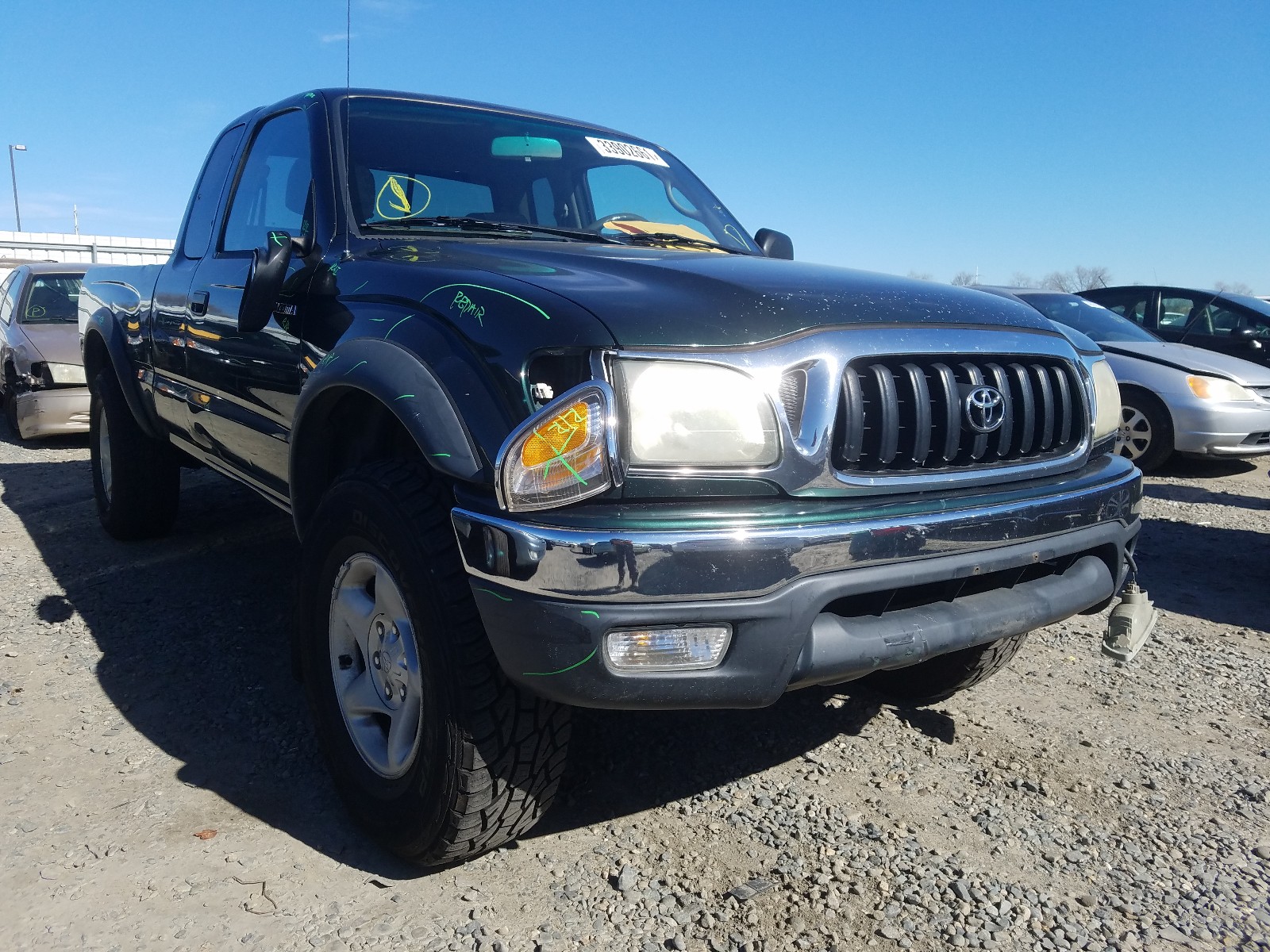 TOYOTA TACOMA XTR 2003 5tewn72n93z276176